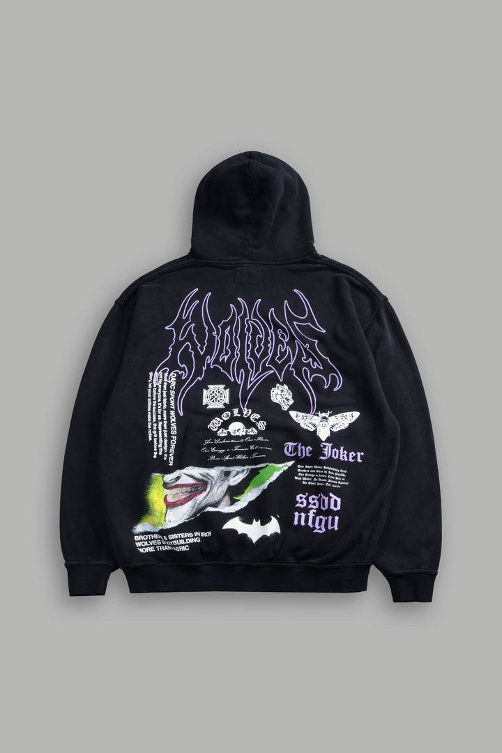 Smile "Pierce" Hoodie in Black