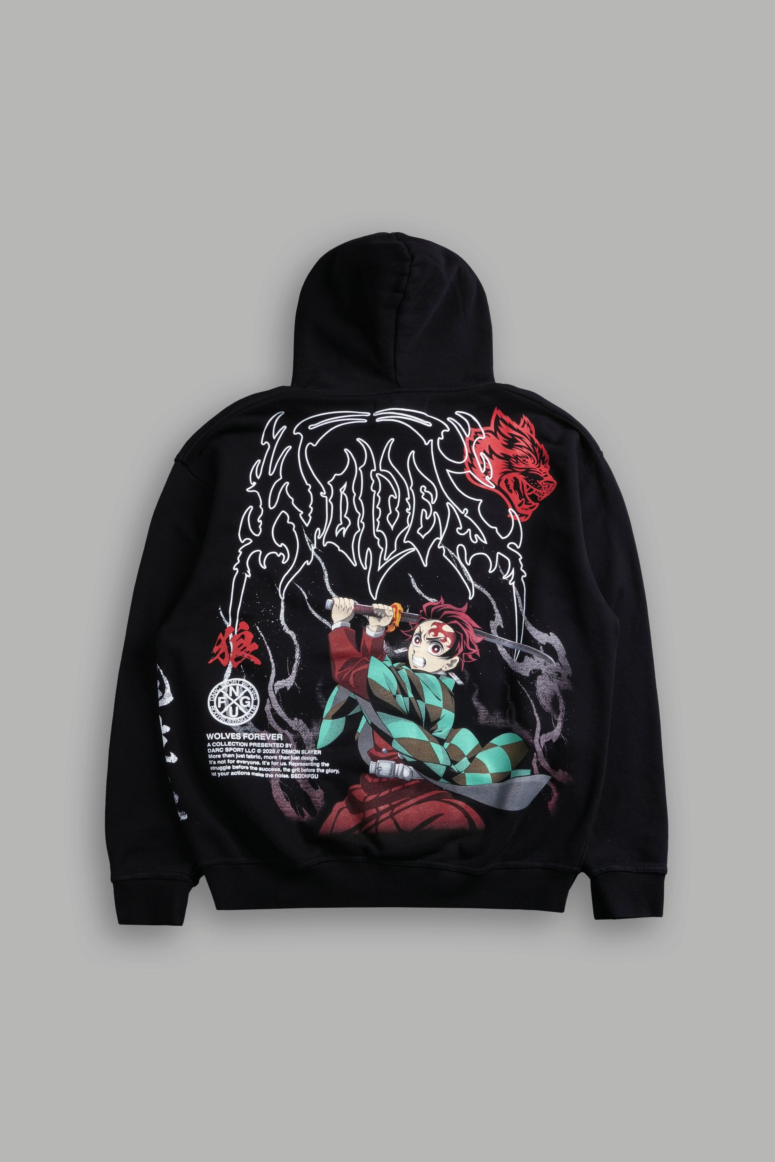 NFGU Tanjiro "Pierce" Hoodie in Black