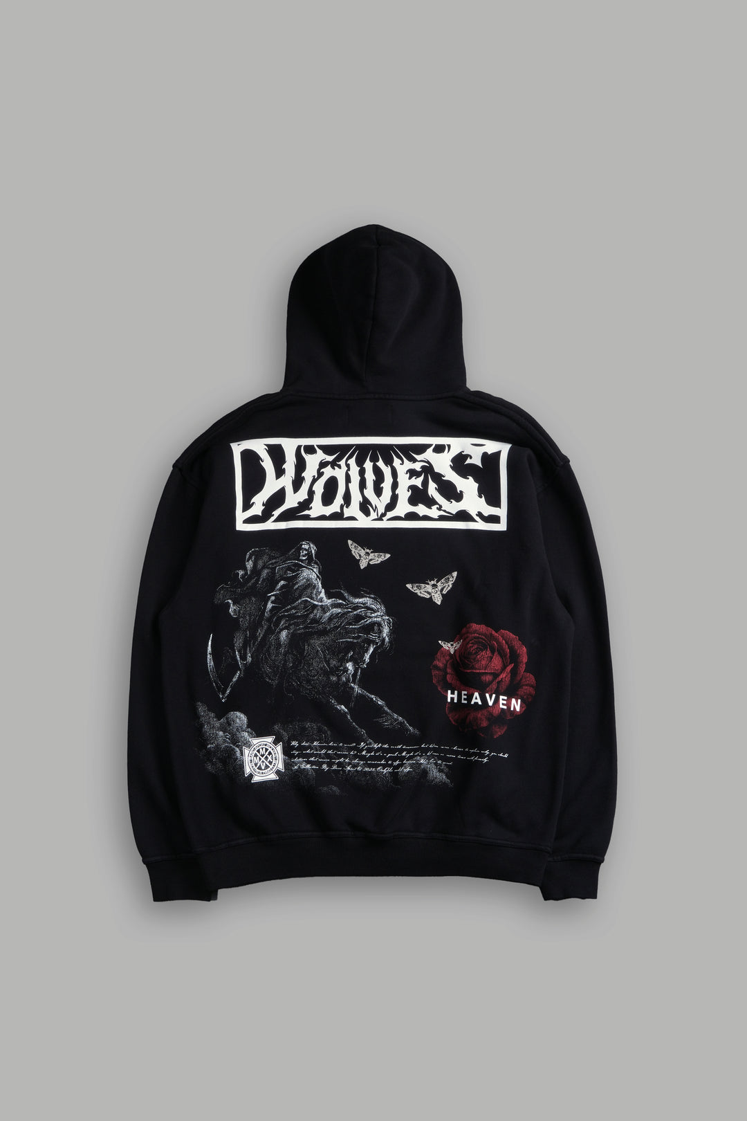 Night Reaping Unisex "Pierce" Hoodie in Black