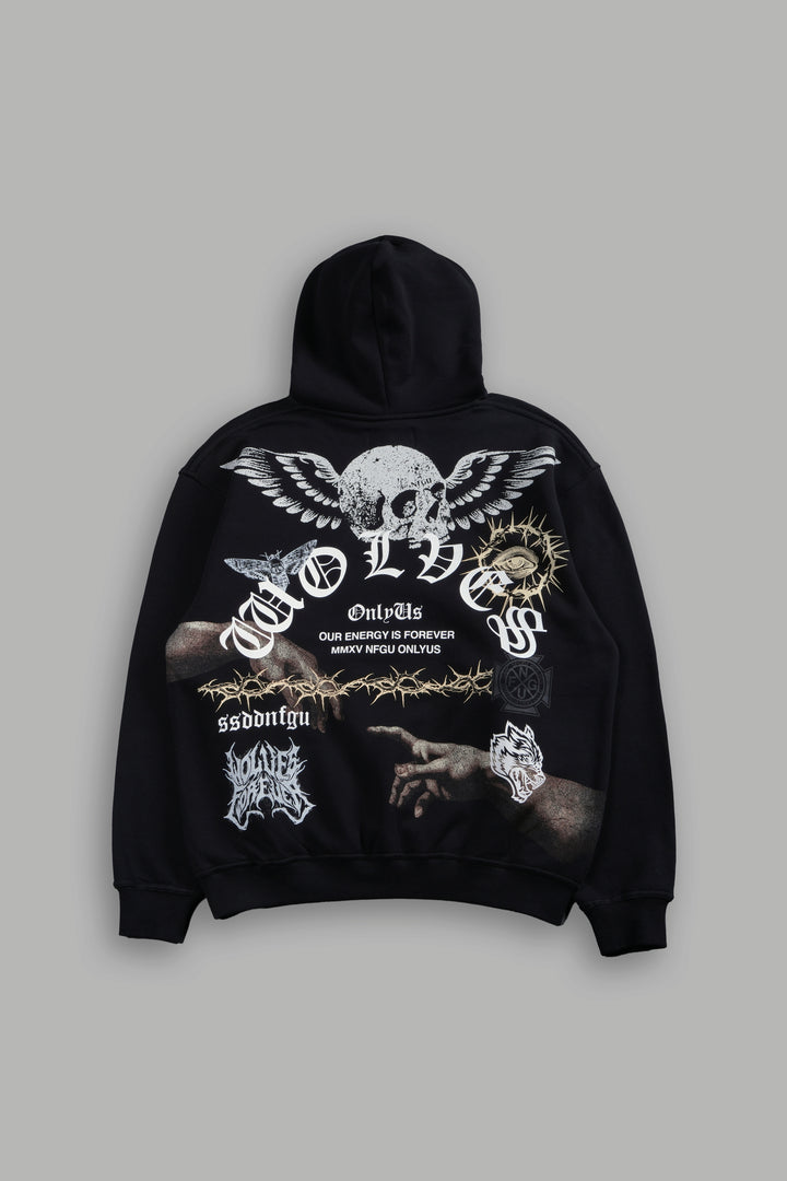 Darc Creed "Pierce" Hoodie in Black