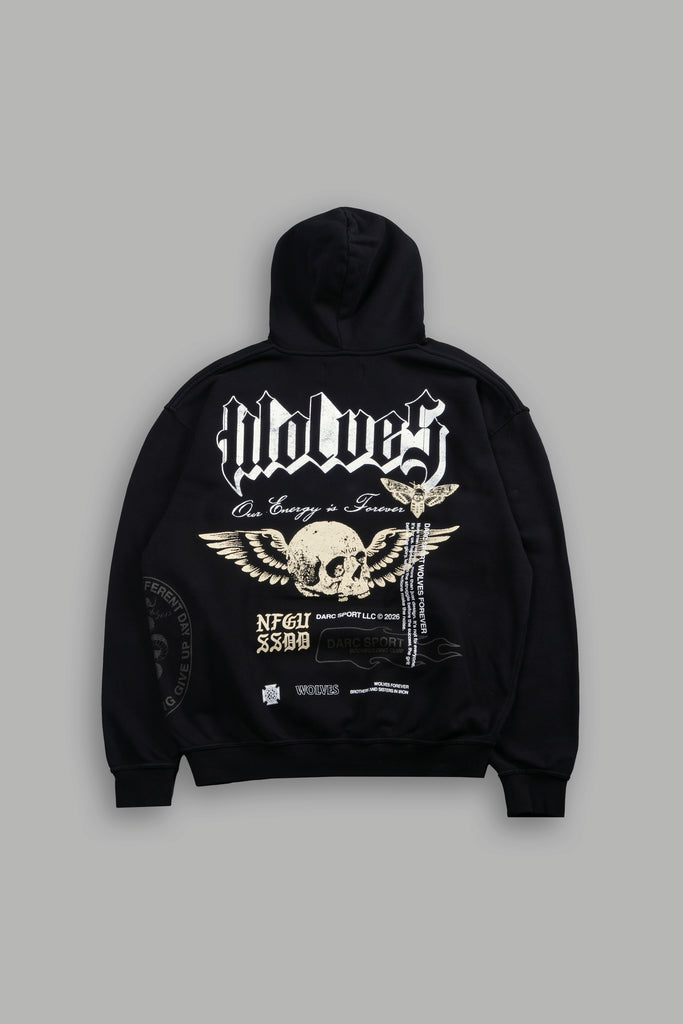 Free Will V2 Pierce Hoodie in Black – DarcSport