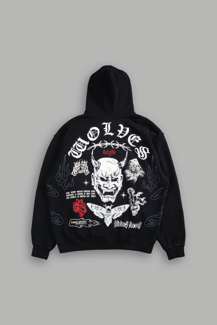 Live Or Die "Cornell" Hoodie in Black