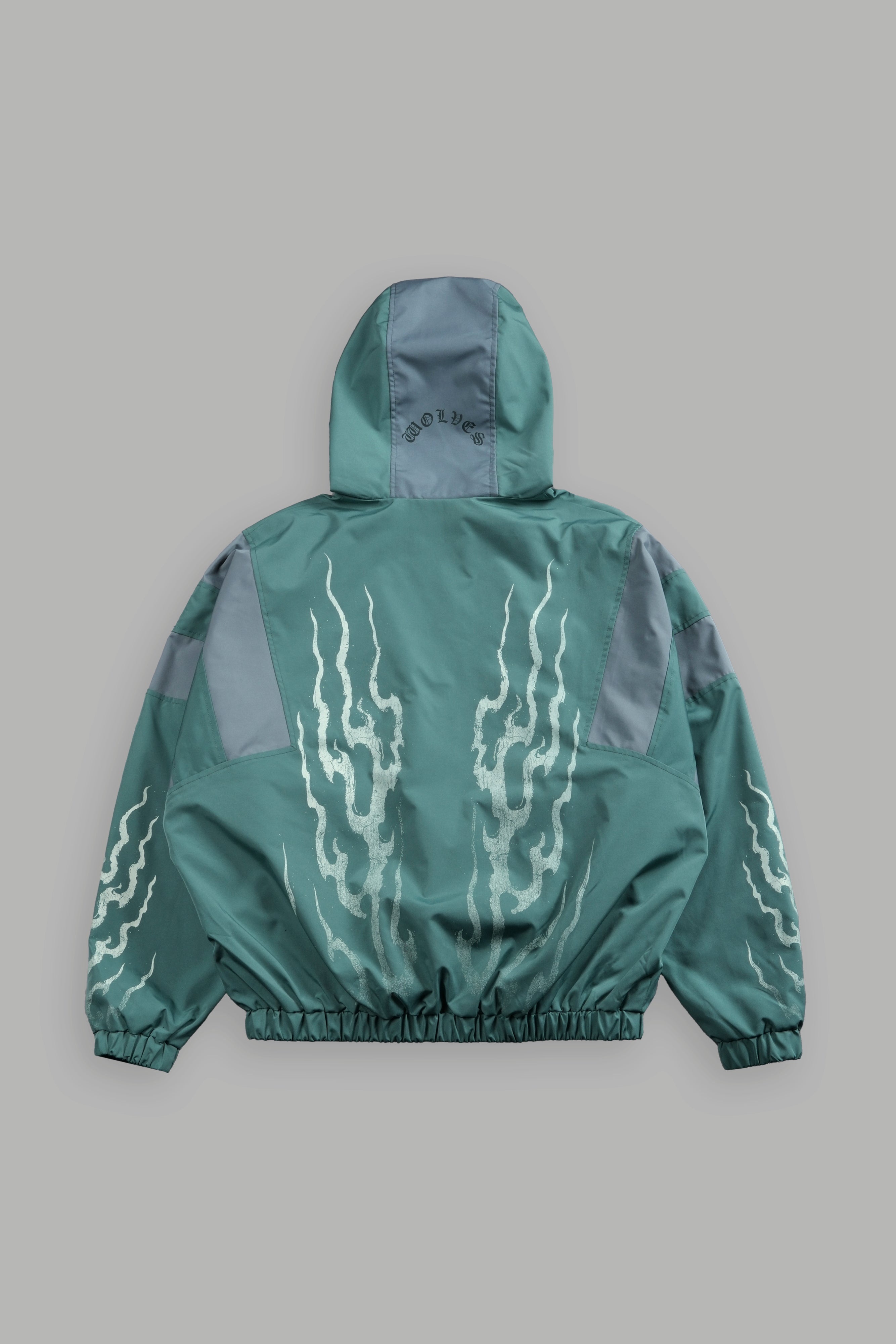 Darc Infernal Brolic Unisex Track Jacket in Norse Green