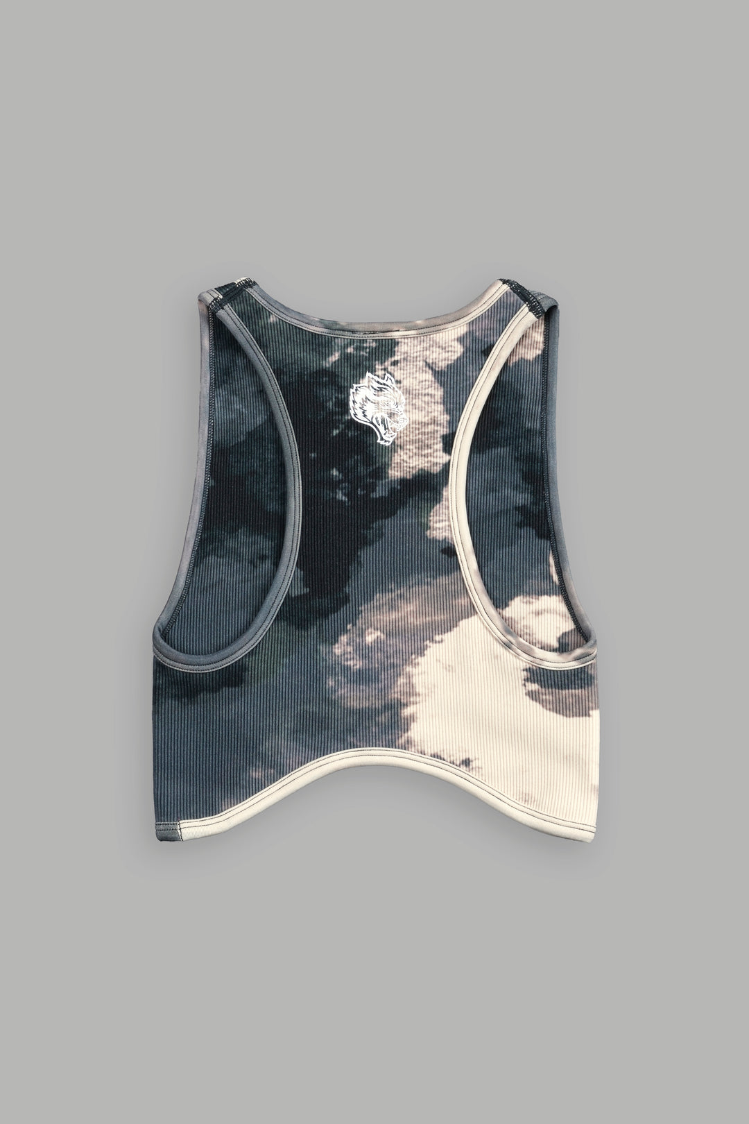 Hesh "Everson Seamless" Curve Tank in Sandstorm Marble Wash