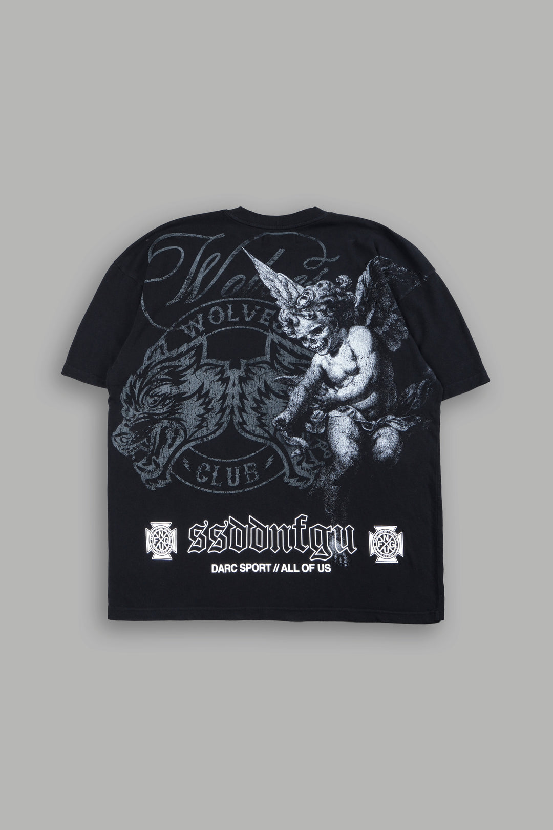 All Of Us 1 Of 500 Premium Oversized Tee In Black