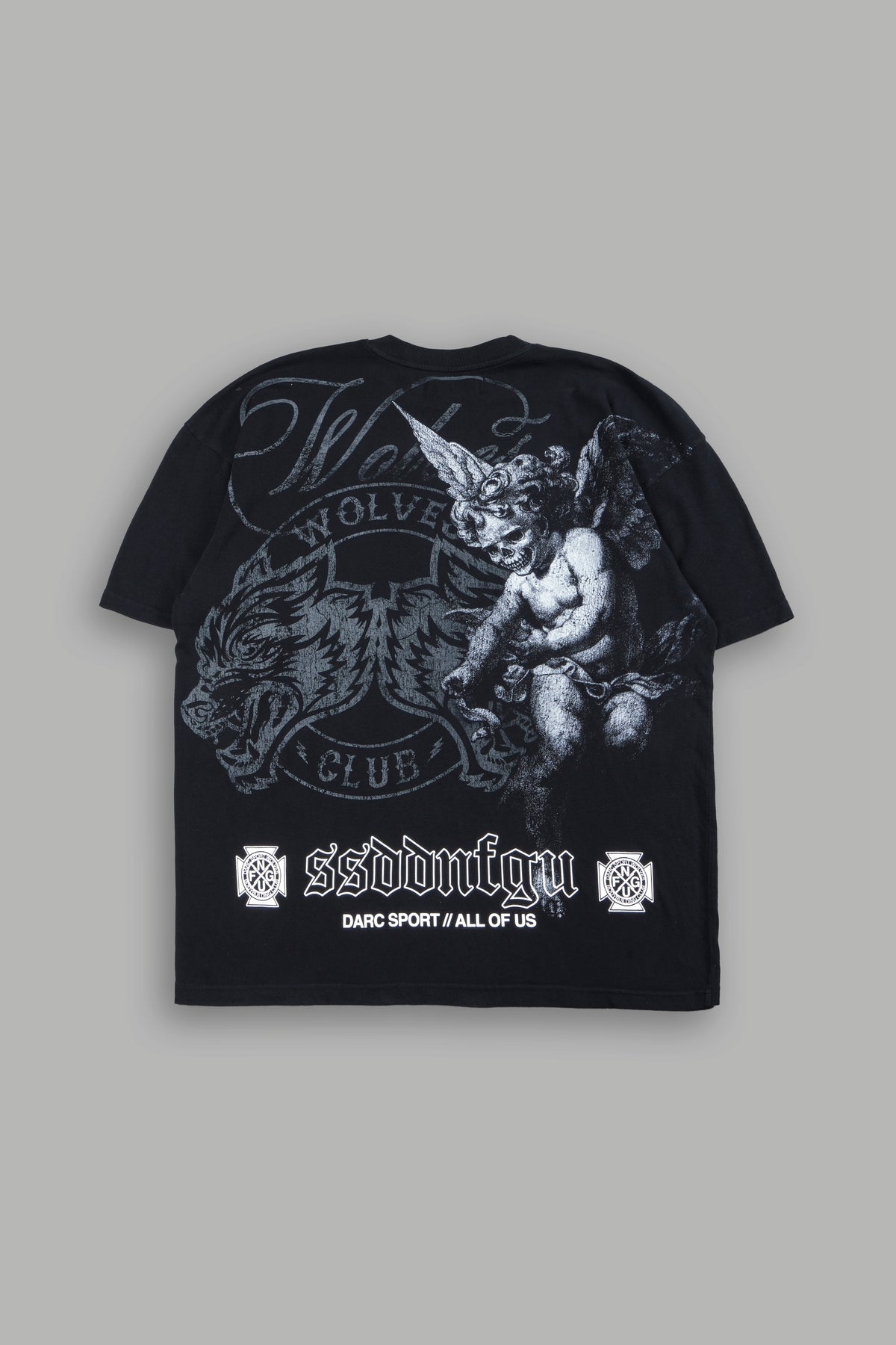 All Of Us 1 Of 500 Premium Oversized Tee In Black