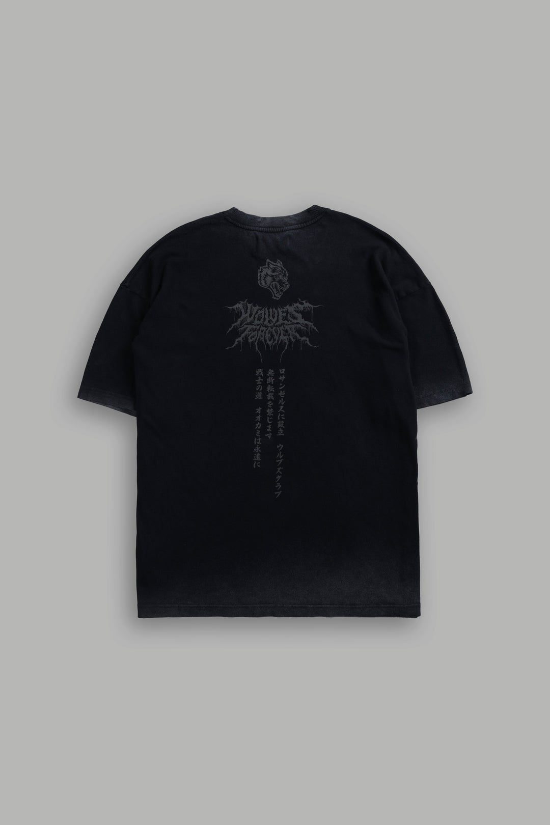 Blood Moon Premium Oversized Tee in Black