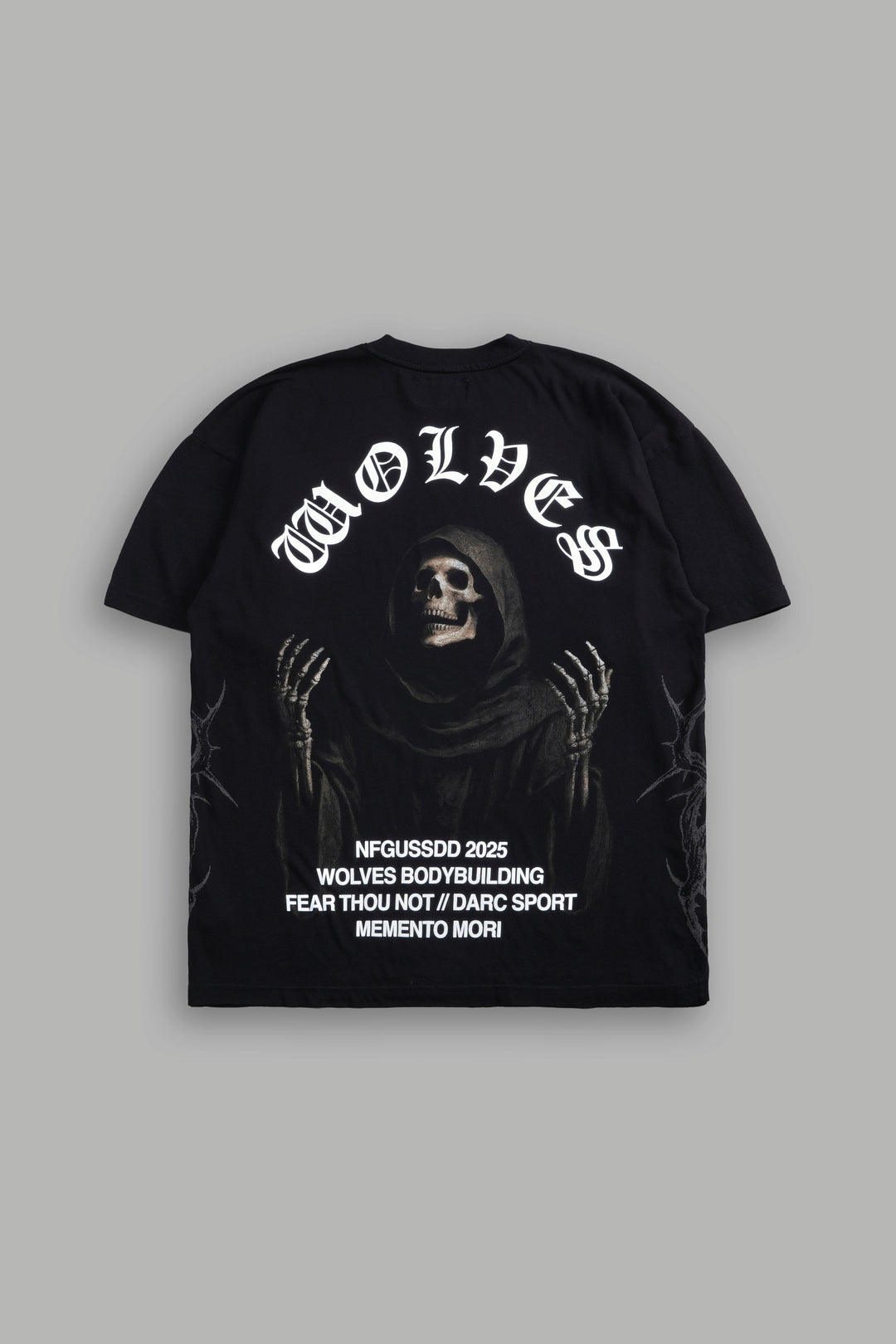 Darc Mori "Side By Side" Series Premium Oversized Tee in Black