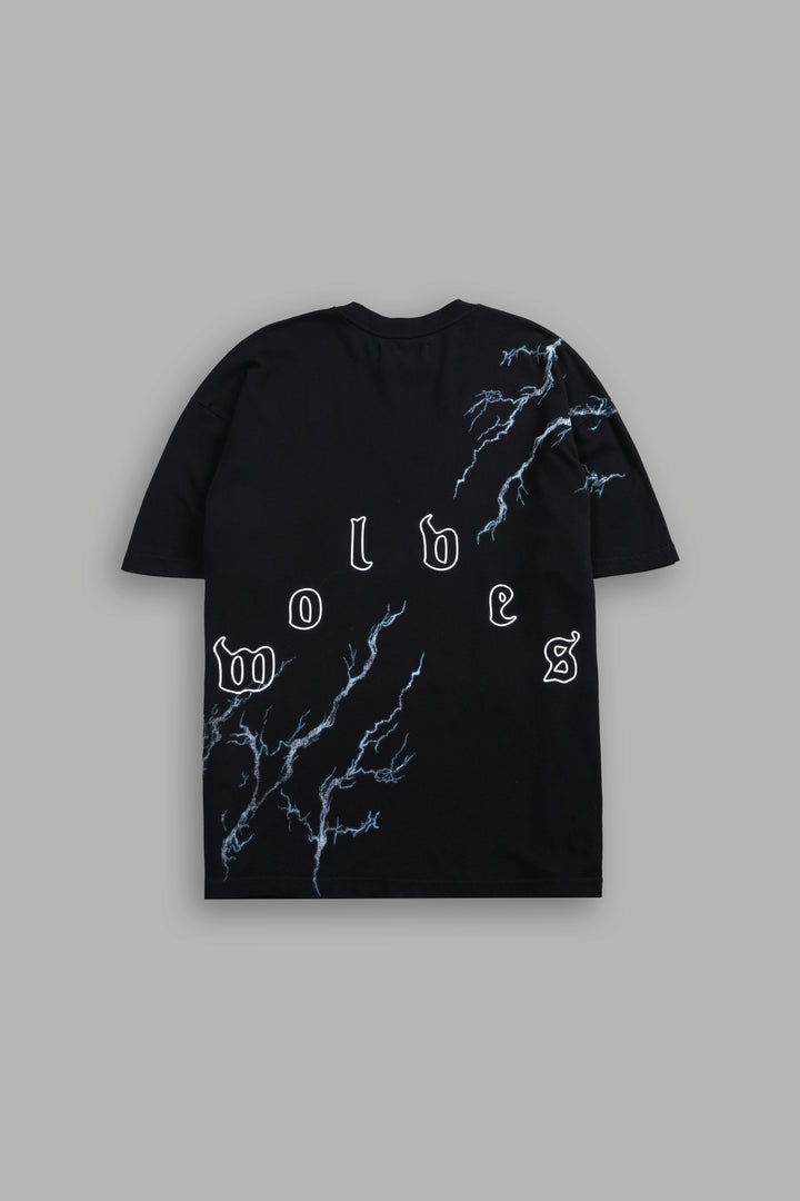 Shinobi Premium Oversized Tee in Black