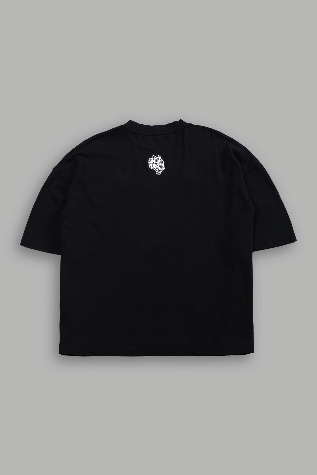 Crowned Premium "Box Cut" Tee Black