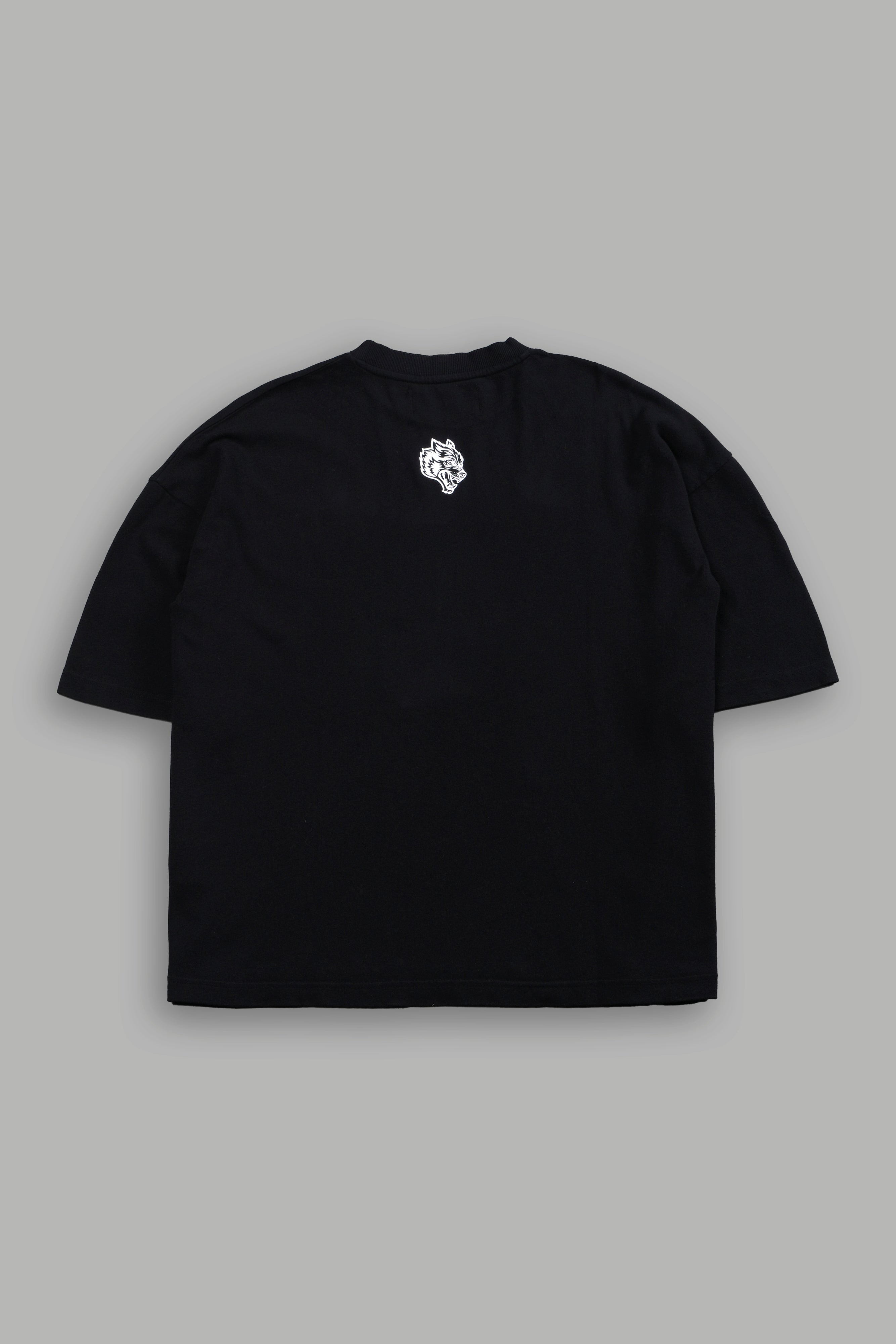 Crowned Premium "Box Cut" Tee Black