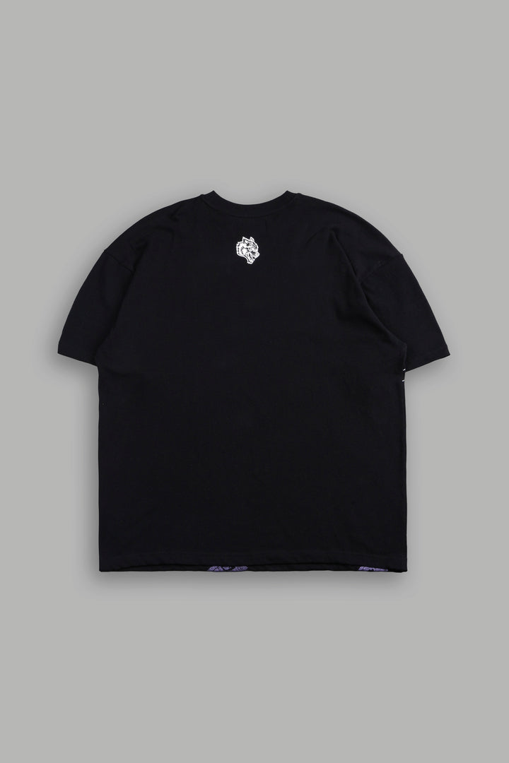 Cherub Flame Premium Tee In Black