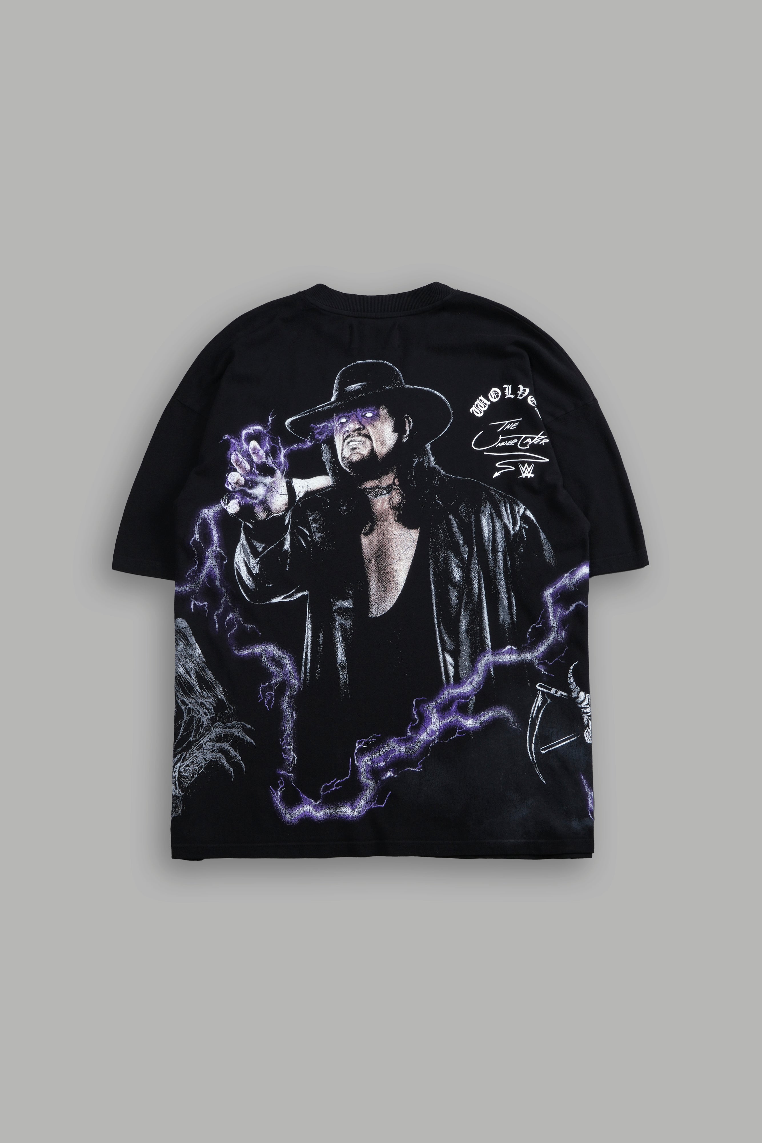 Hell's Gate "Side By Side" Series Oversized Tee in Black