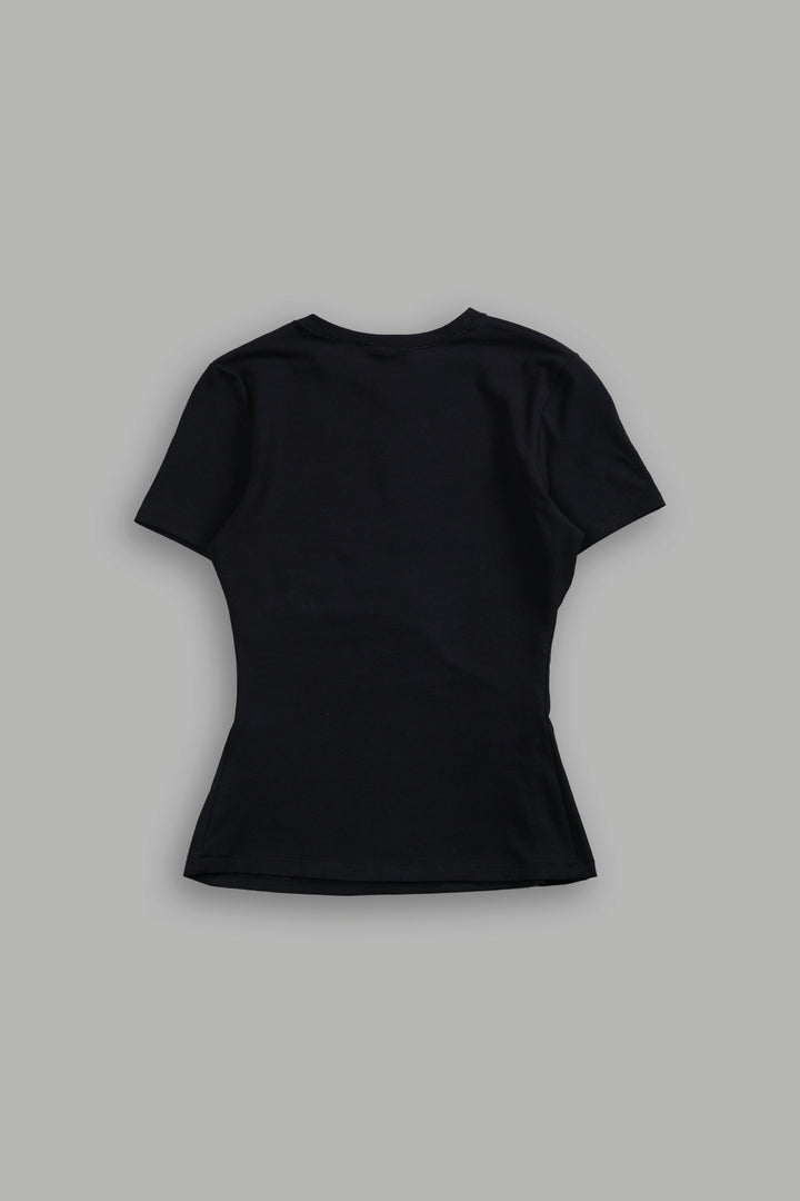 Single Wolf "Eden" S/S Tee in Black