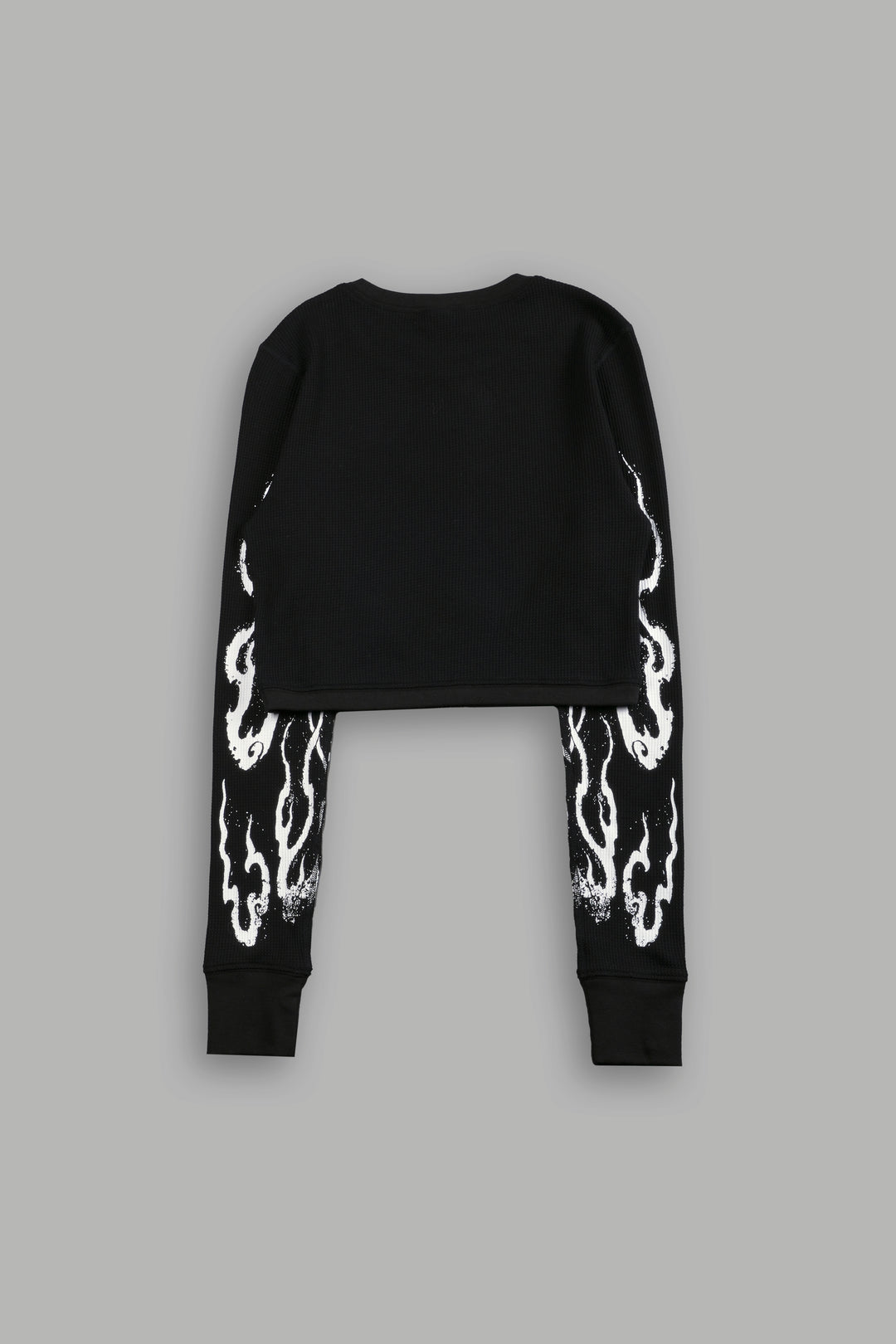 Darc Infernal Cropped Thermal L/S in Black