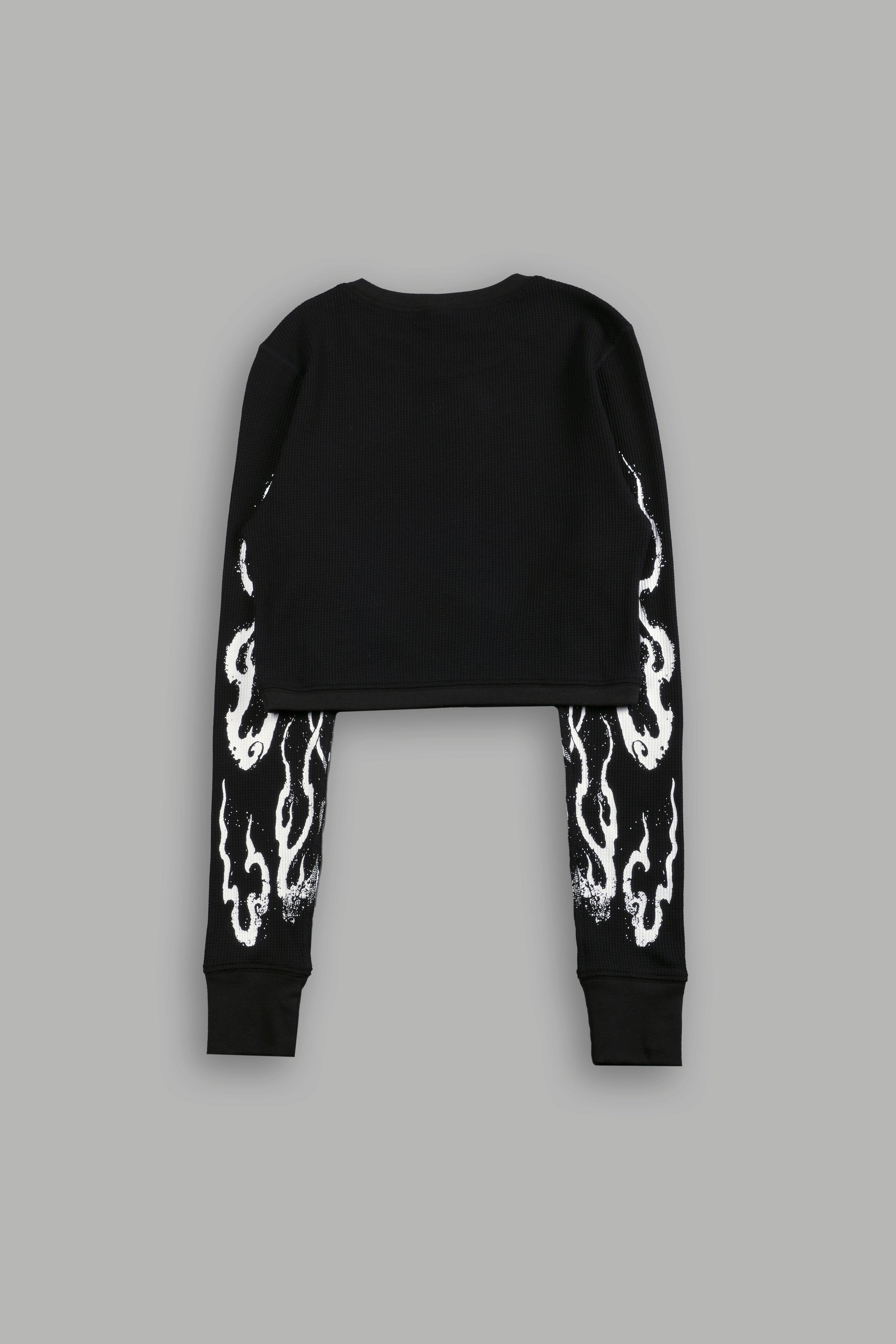Darc Infernal Cropped Thermal L/S in Black