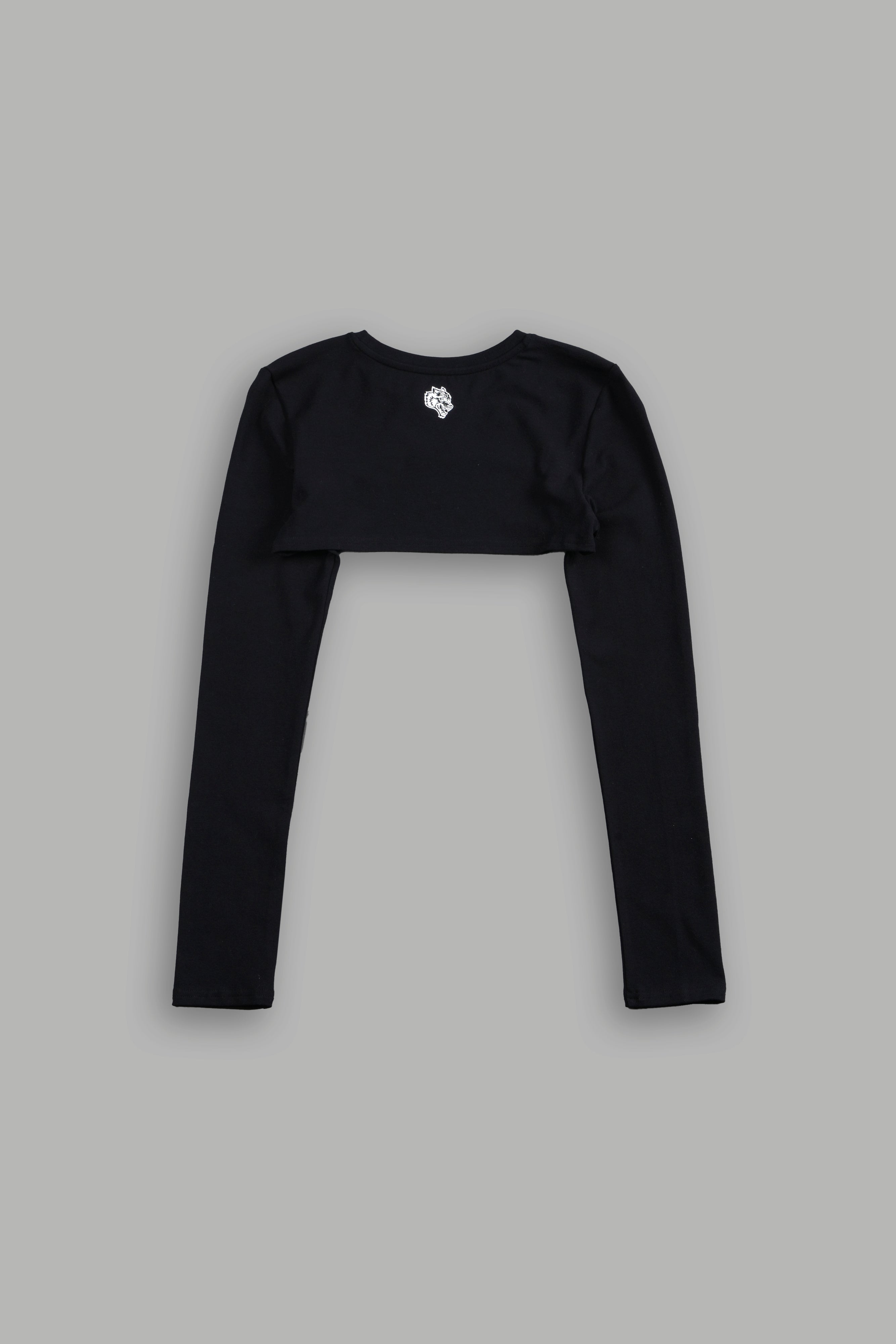 Ssddnfgu Wolf Elise Eden Pullover Shrug in Black