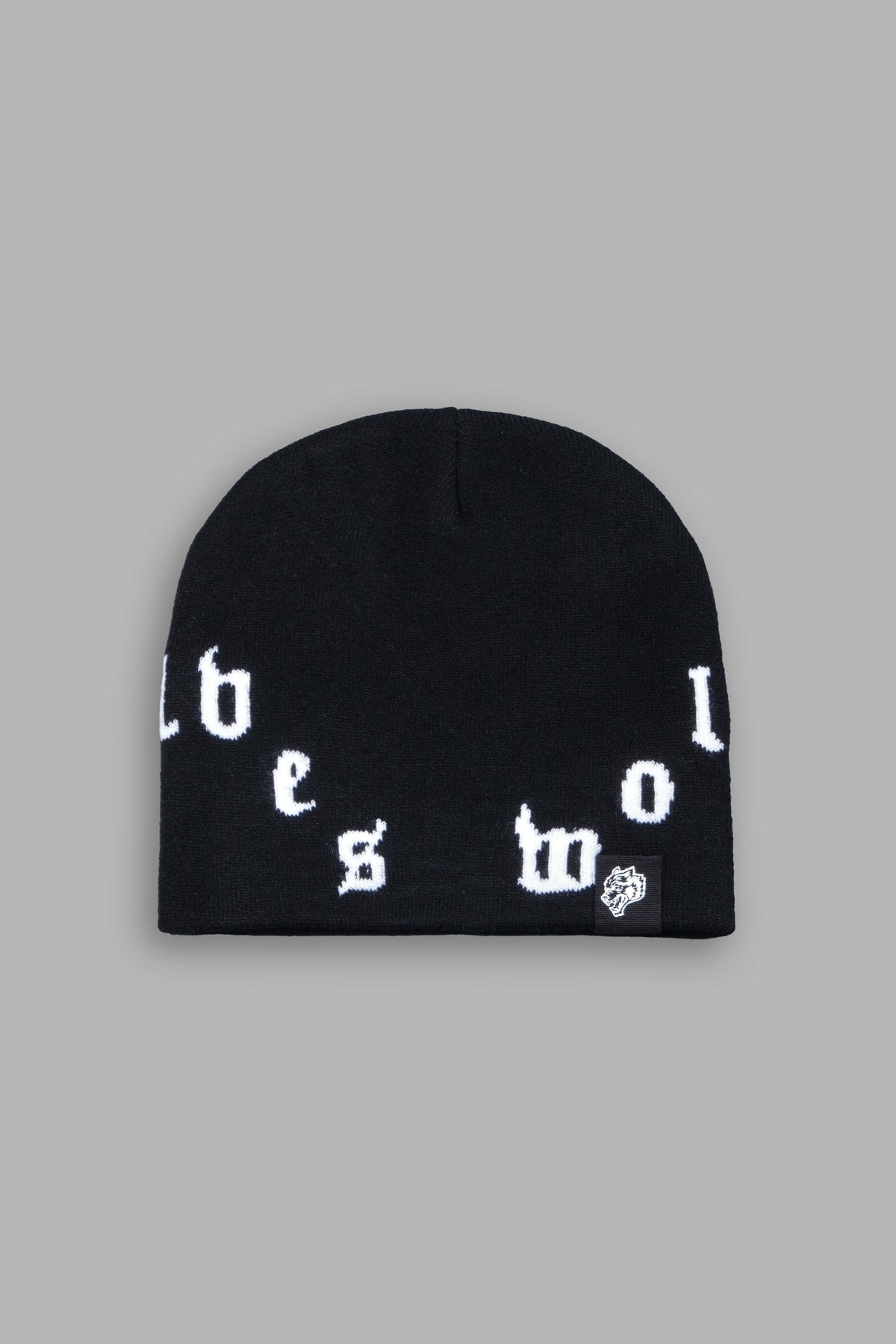 Pyramid Wolves Cap Beanie In Black