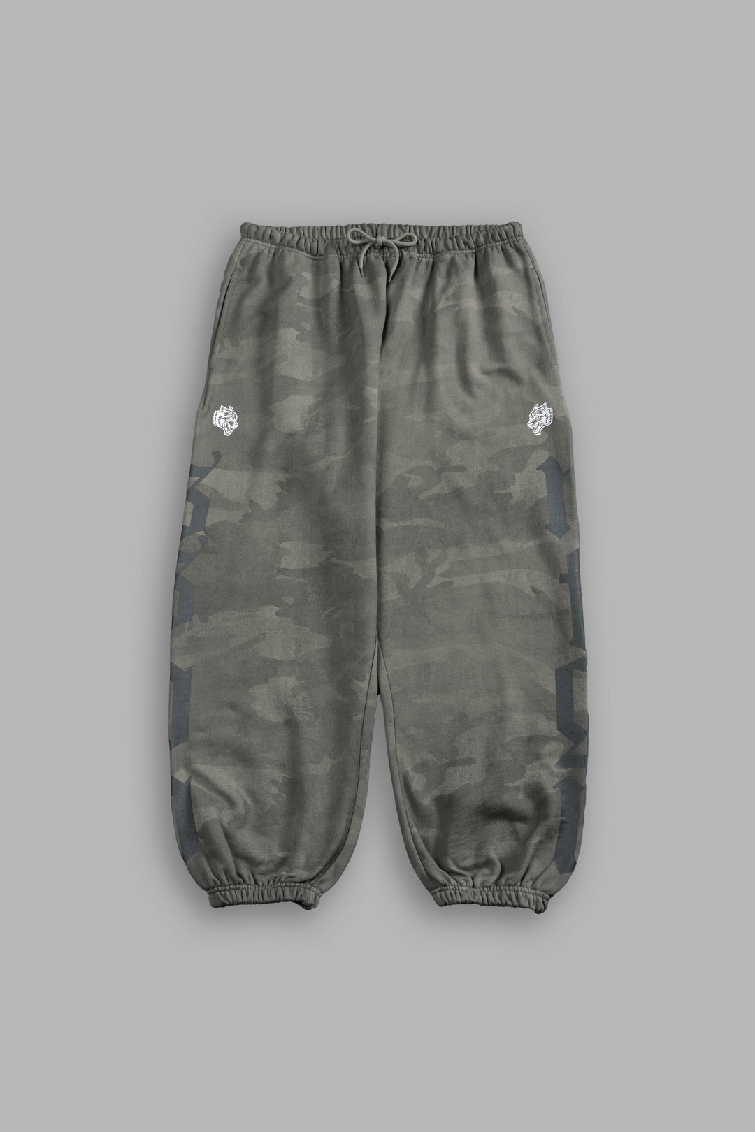 Our Mantra Lounger Sweat Pants in Lush Vintage Woodland Camo