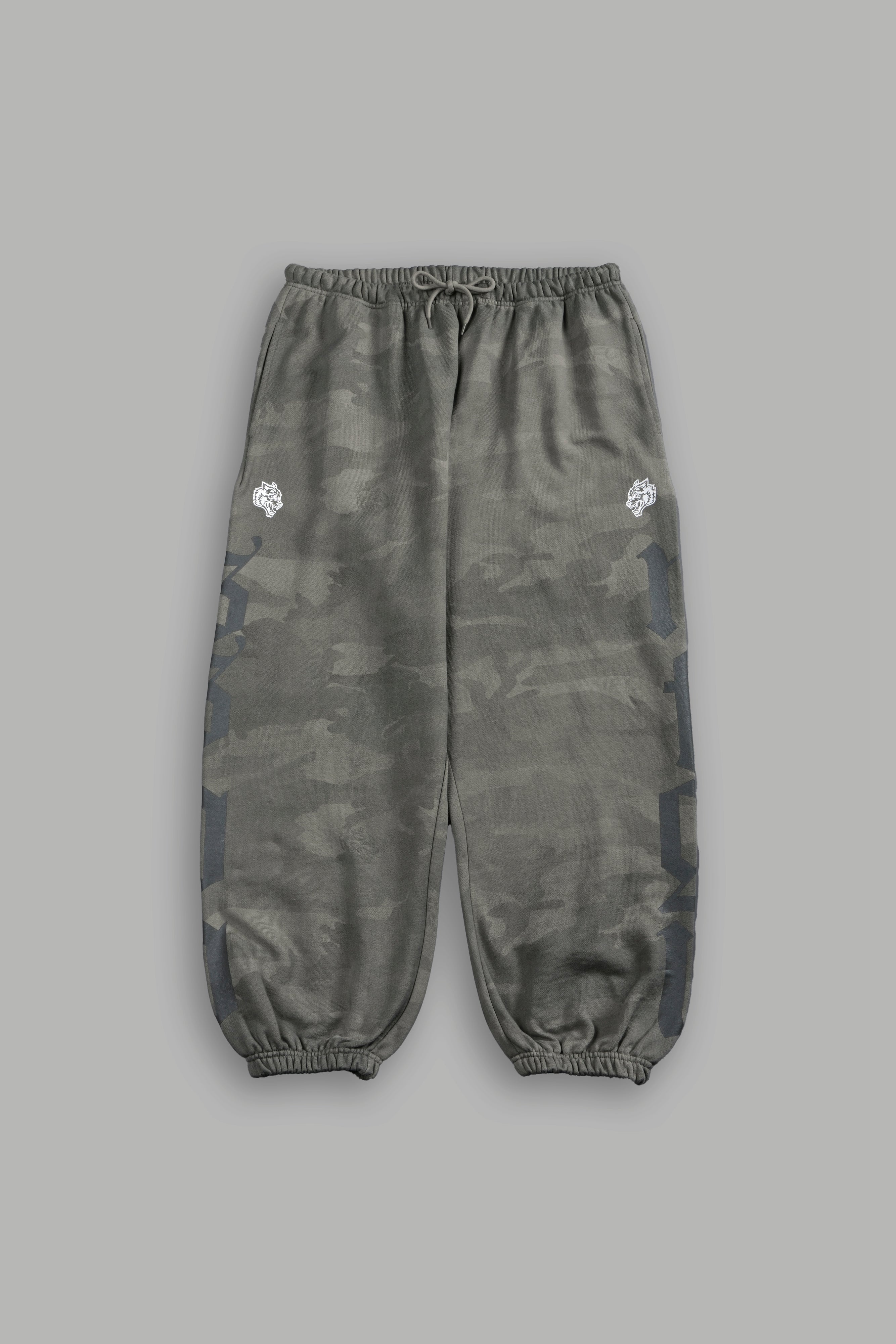 Our Mantra Lounger Sweat Pants in Lush Vintage Woodland Camo