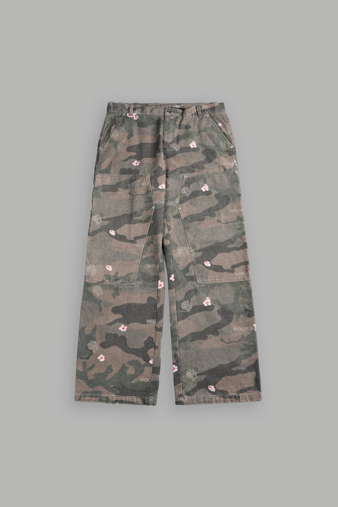 Wolves Chopper Hoffa V2 Pants in Vintage Blossom Woodland Camo