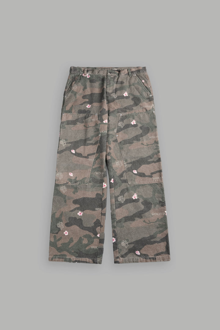 Wolves Chopper Hoffa V2 Pants in Vintage Blossom Woodland Camo