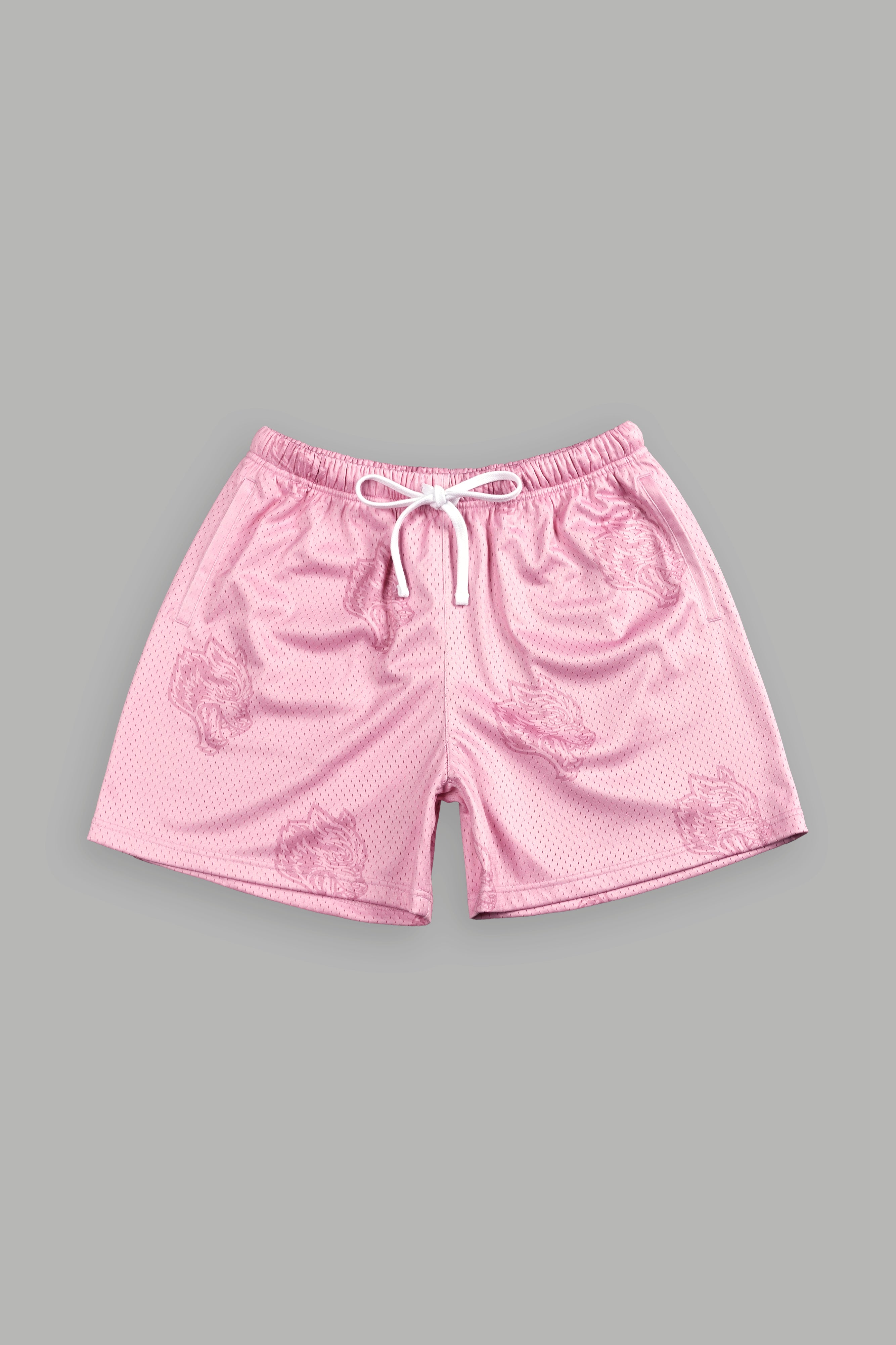 Club Monogram Mesh Shorts in Cherry Blossom – DarcSport