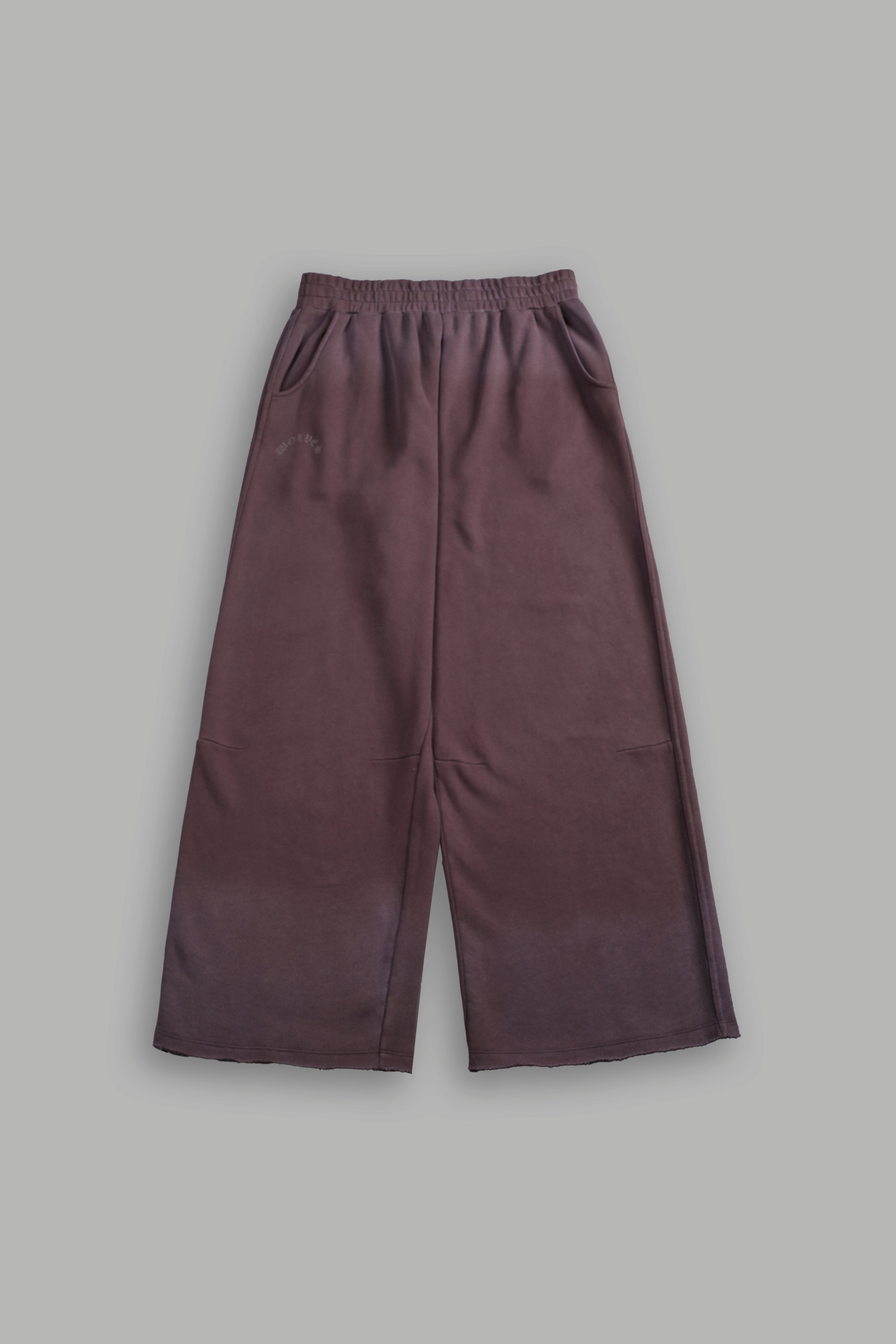 Darc Wandering Moaty Sweat Pants in Darc Garnet Drift Wash