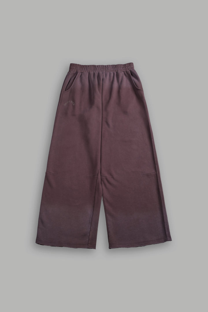 Darc Wandering Moaty Sweat Pants in Darc Garnet Drift Wash