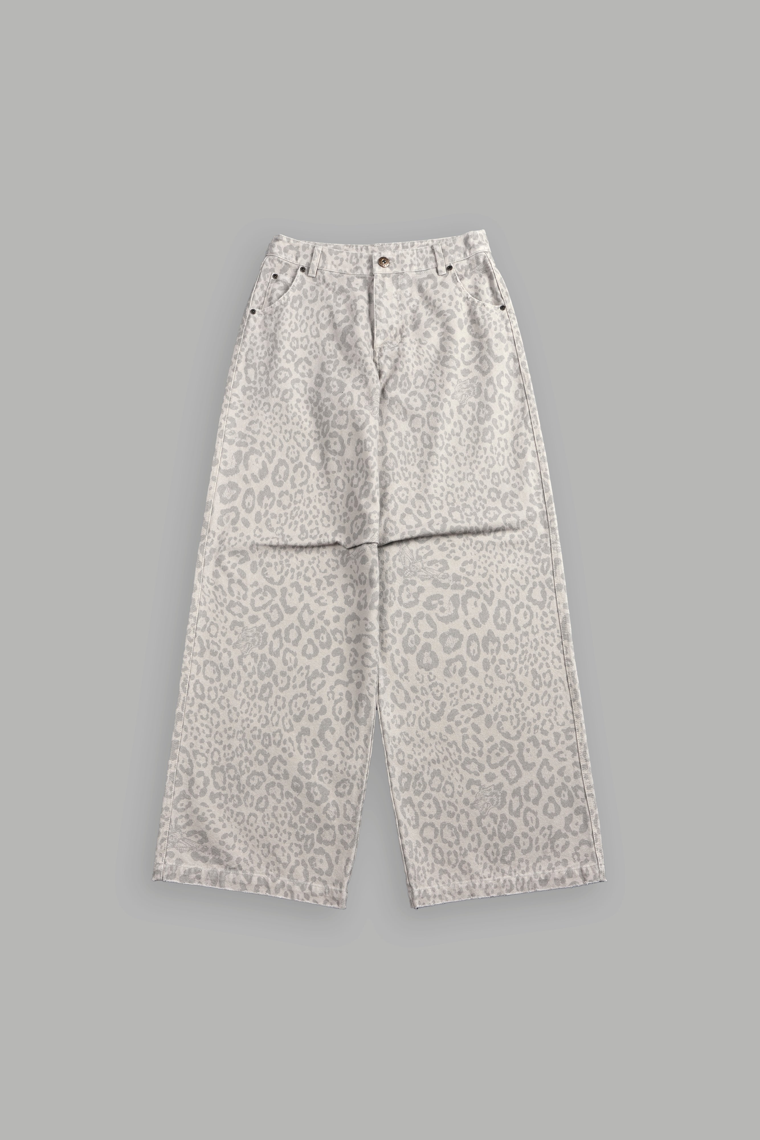 Wolf Chopper Brooklyn Denim Jeans in Clay Leopard