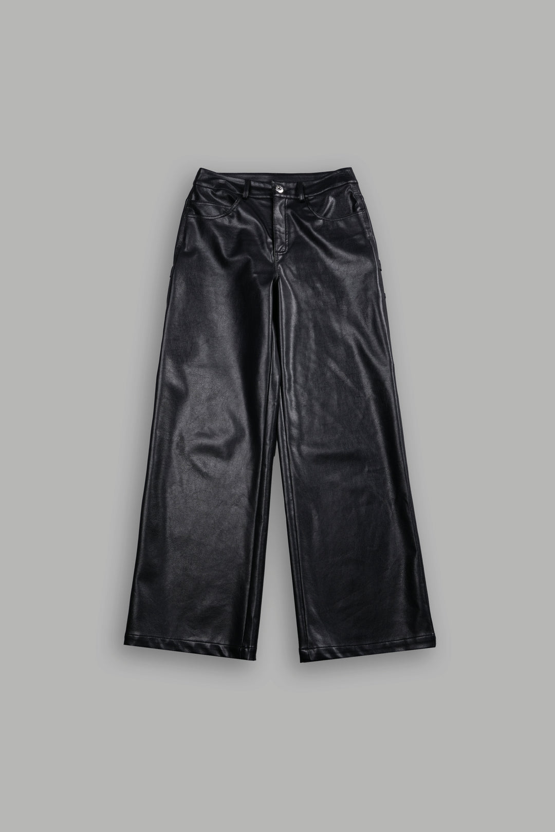 Chopper Wolf Leather Lira She Carpenter Pants in Black