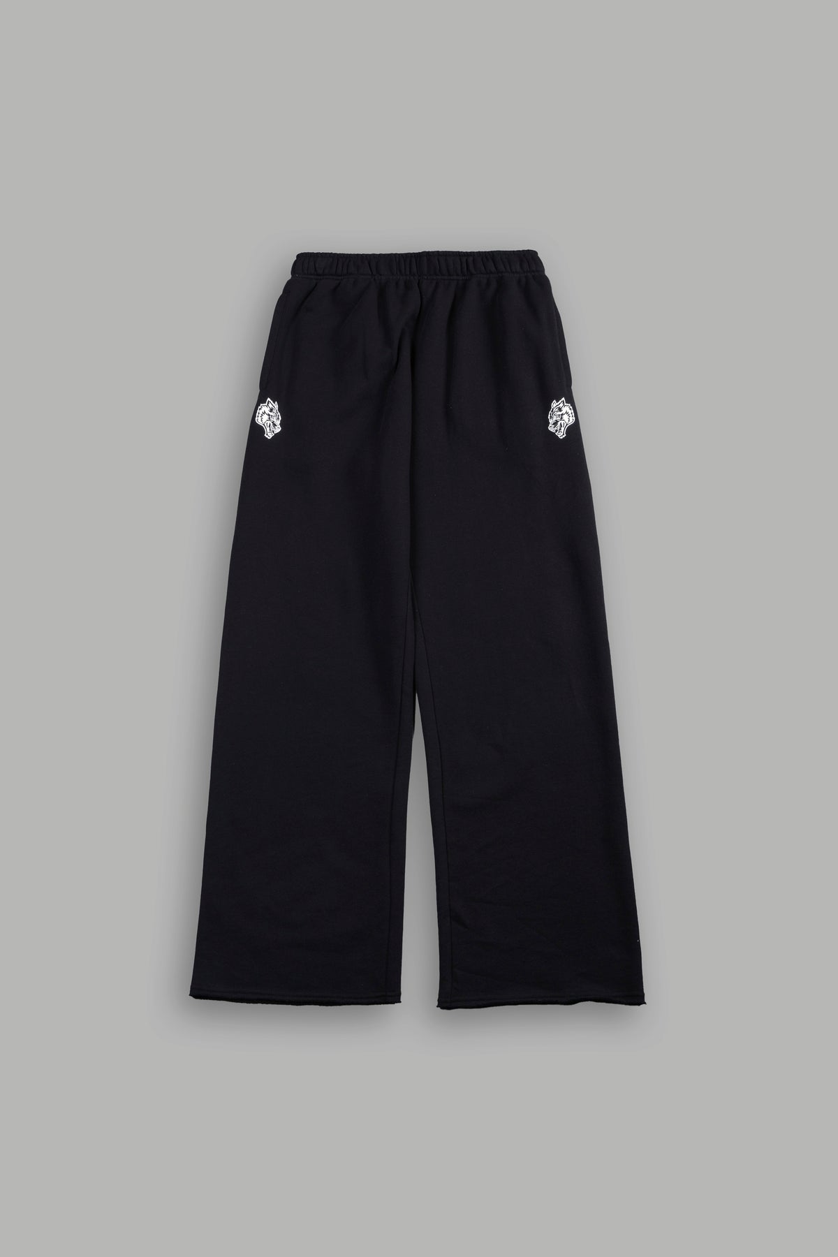 Dual Pyramid Big Cozy Sweats In Black