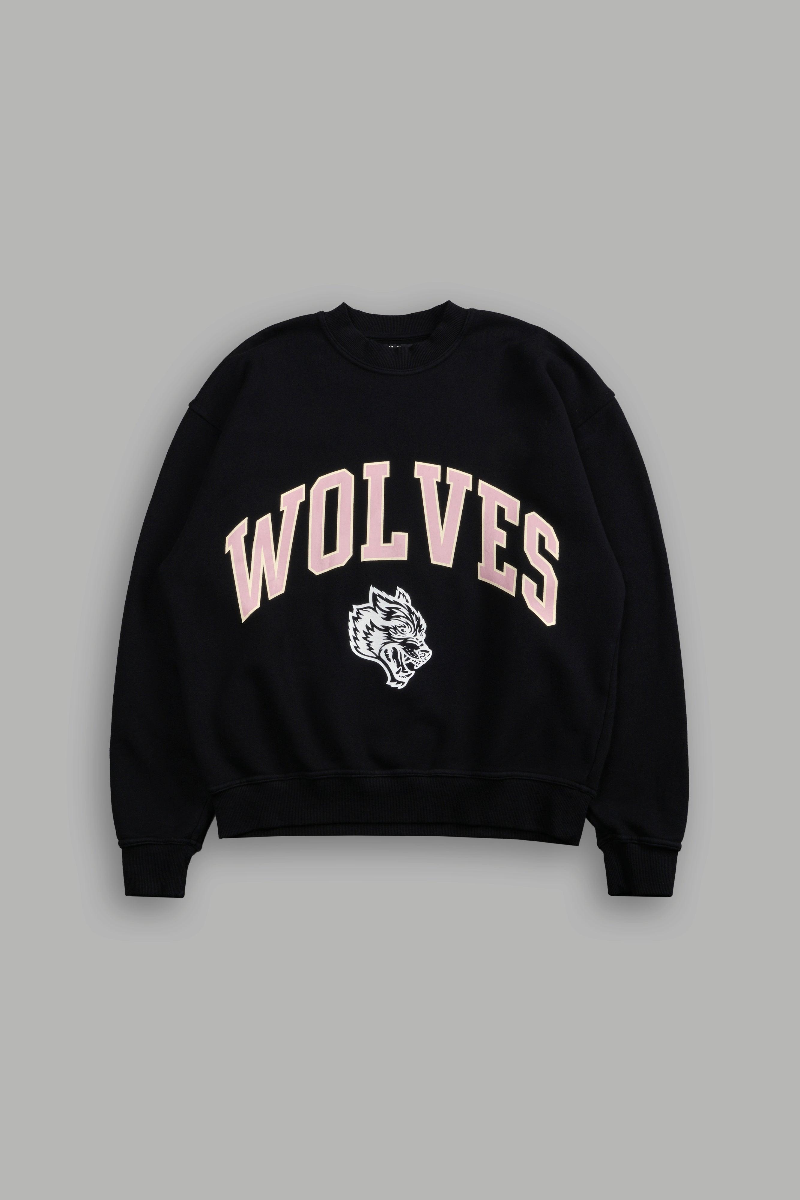 Loyalty London Crewneck in Black/Pink