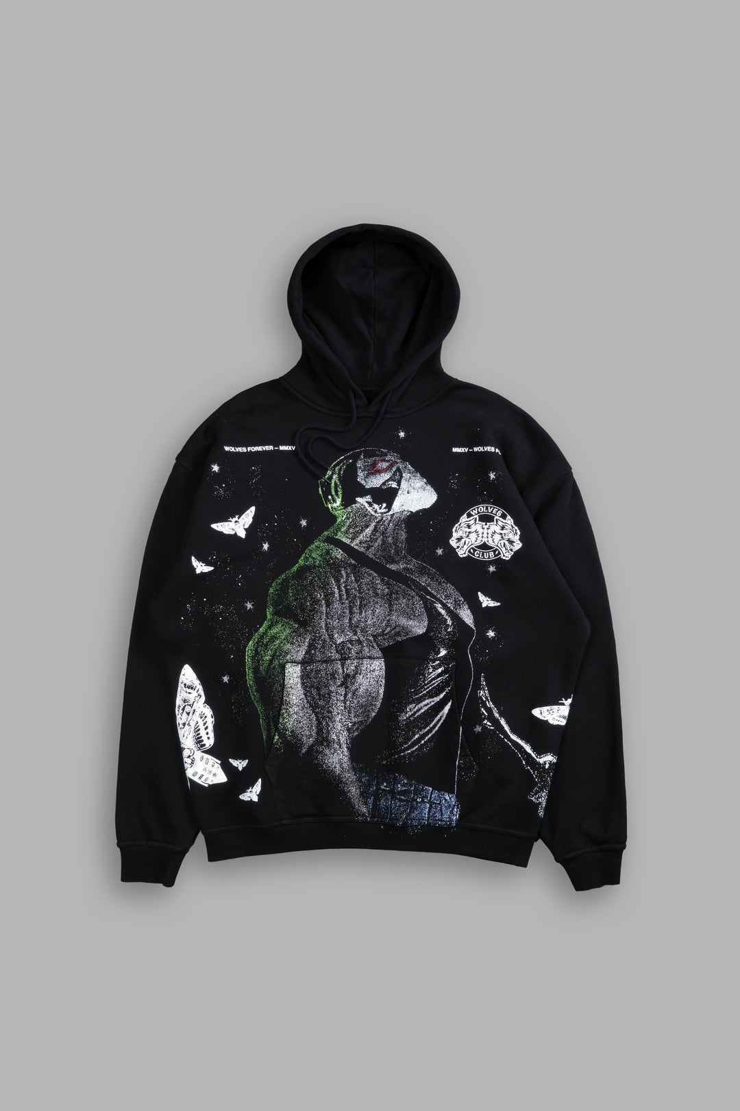 Bane "Side-By-Side" Bishop Hoodie in Black