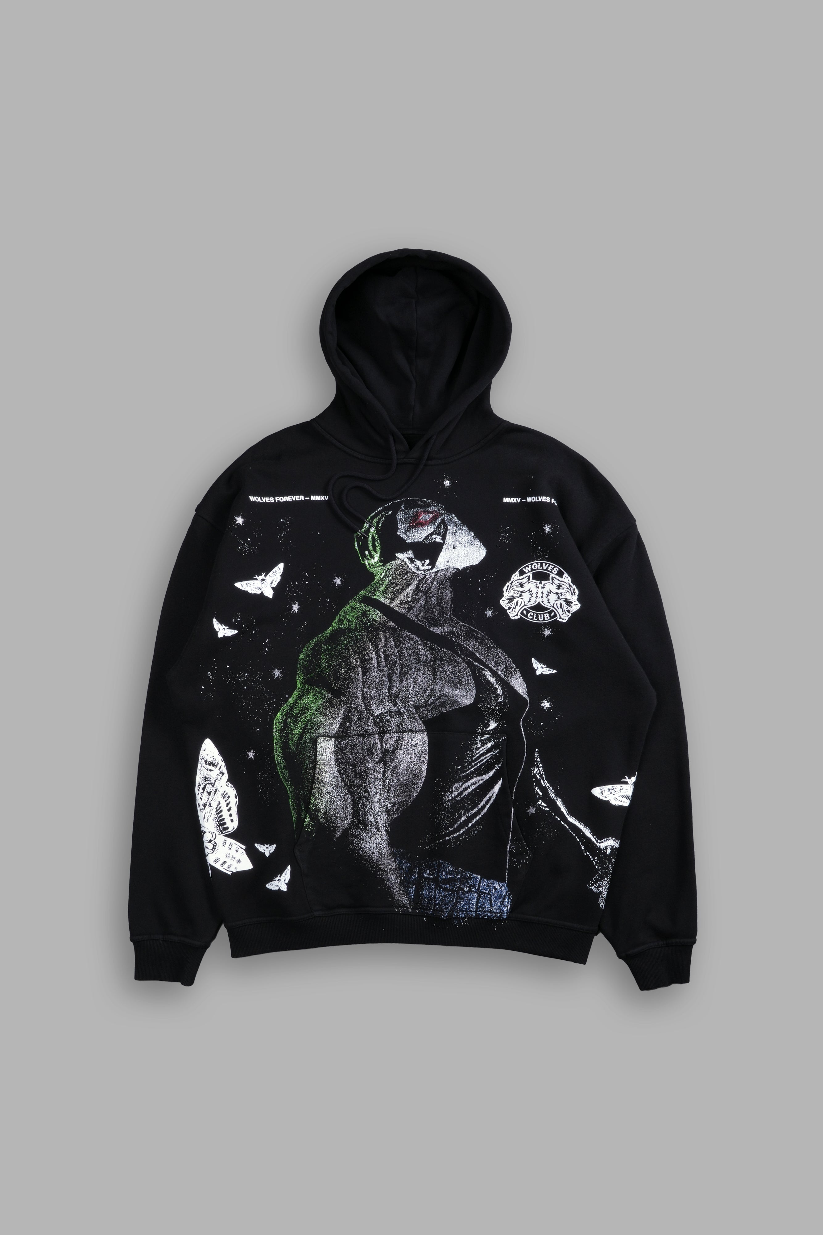 Bane "Side-By-Side" Bishop Hoodie in Black
