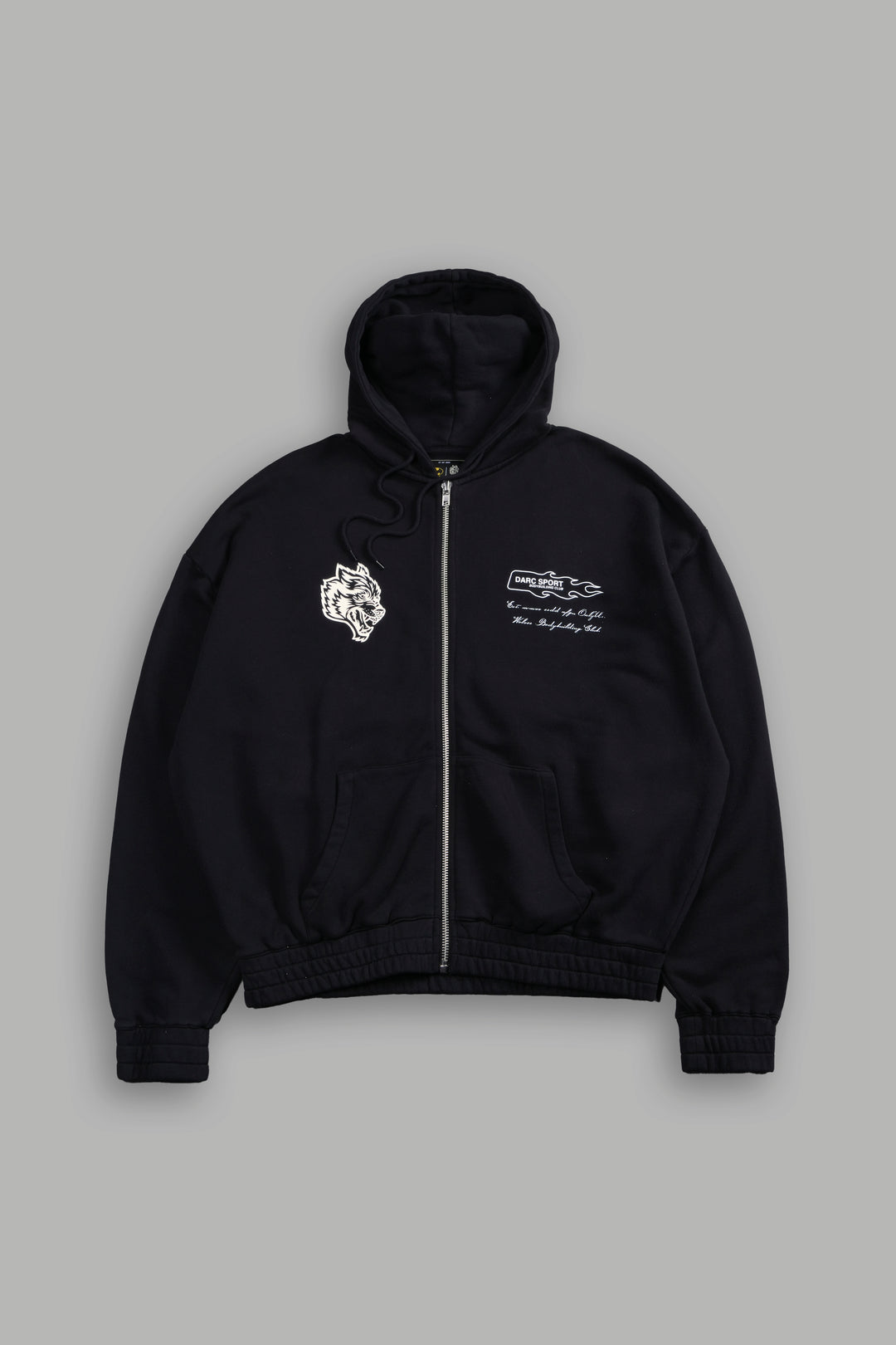 Bane Forever "Chambers" Zip Hoodie in Black