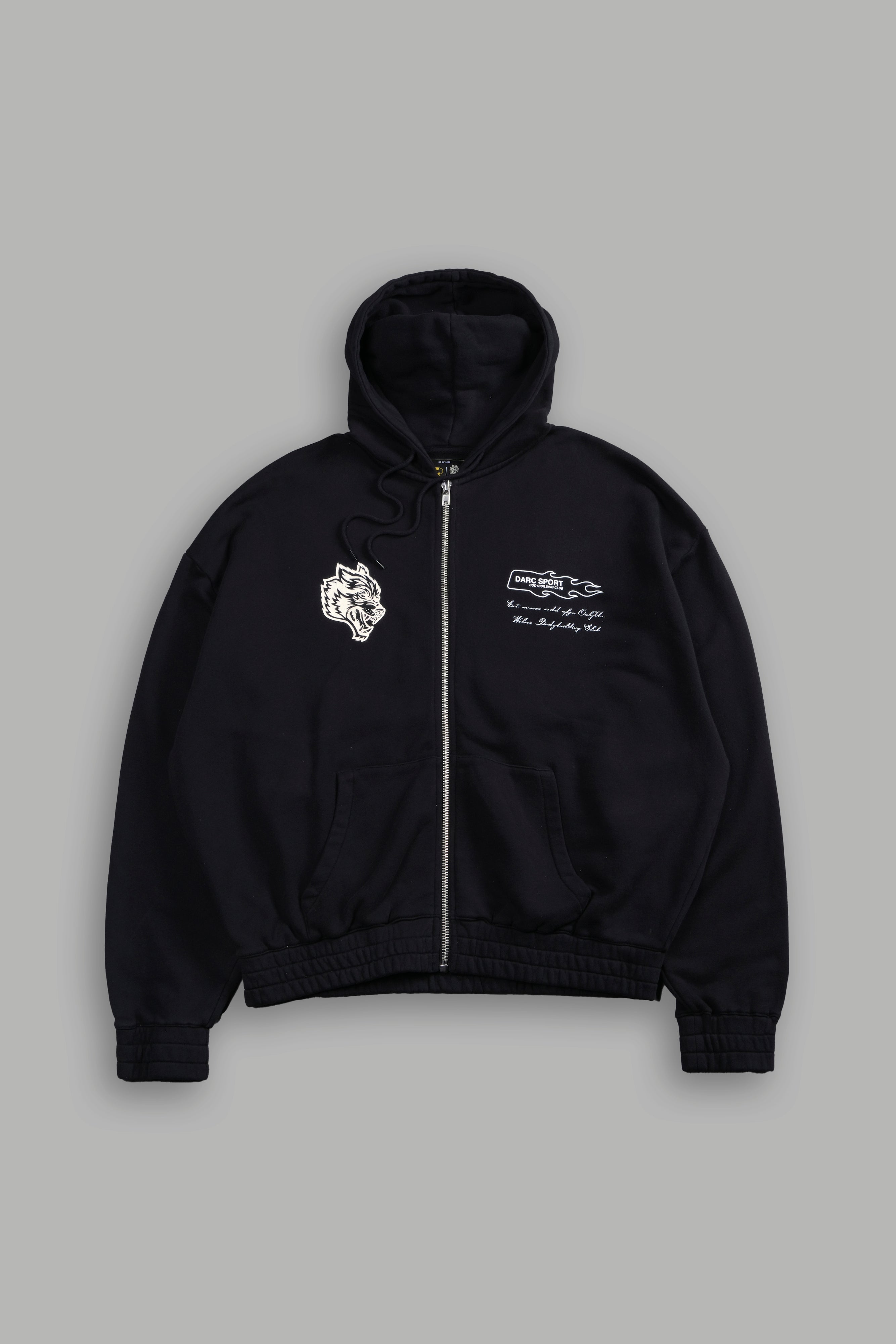 Bane Forever "Chambers" Zip Hoodie in Black