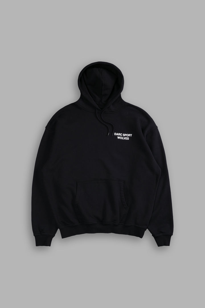 Darc Sport Wolves "Bishop" Hoodie in Black