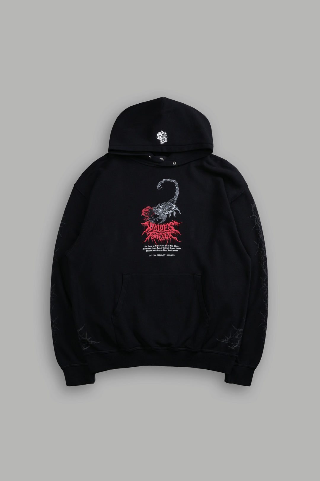 Scorpion Thorns "Pierce" Hoodie in Black