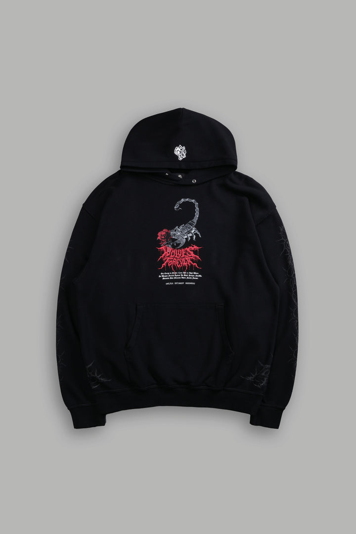 Scorpion Thorns "Pierce" Hoodie in Black