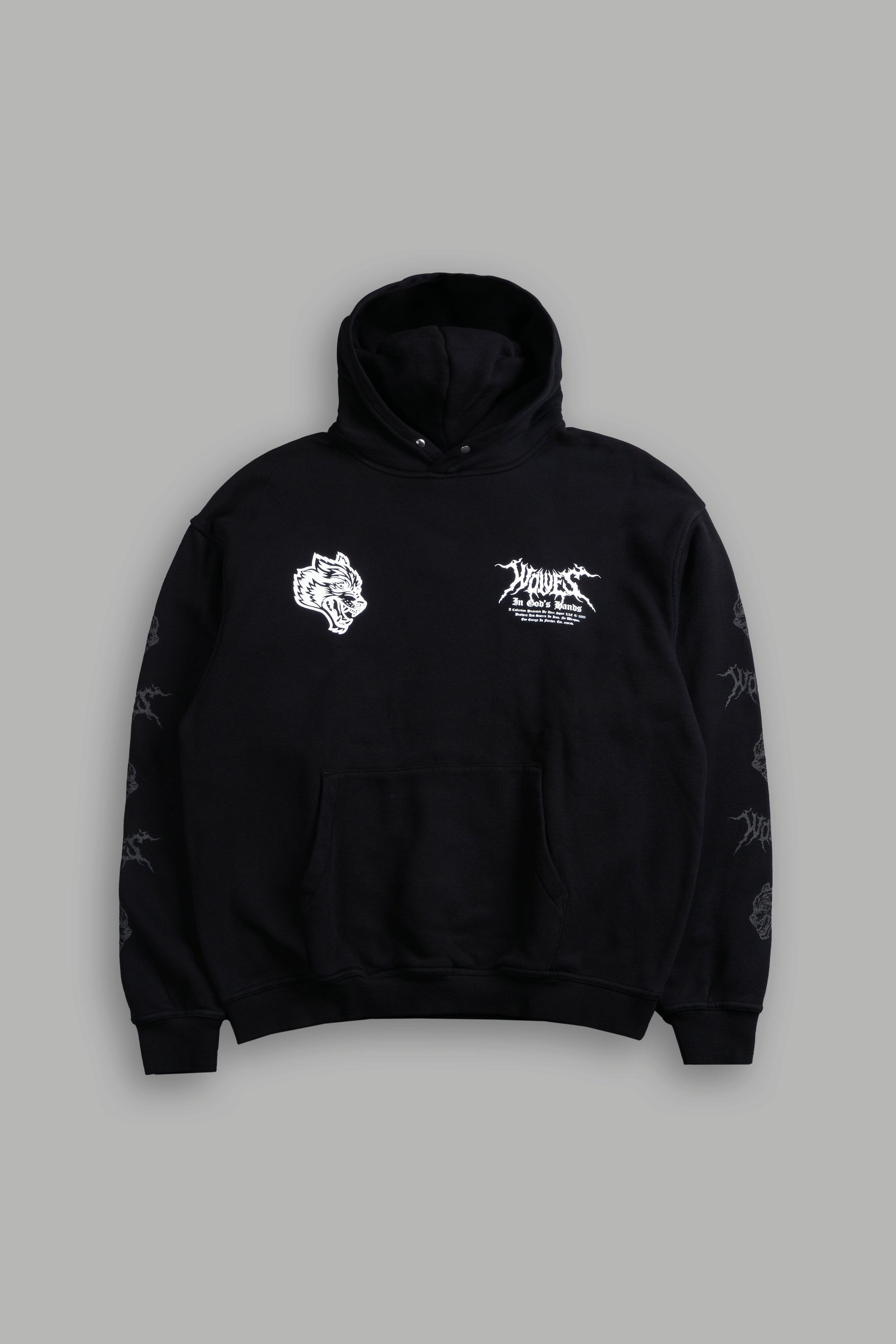 Through the Clouds "Pierce" Hoodie in Black