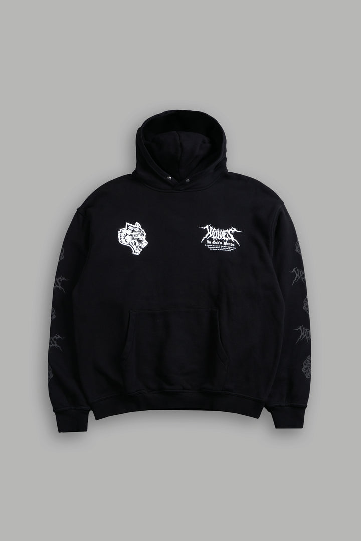 Through the Clouds "Pierce" Hoodie in Black