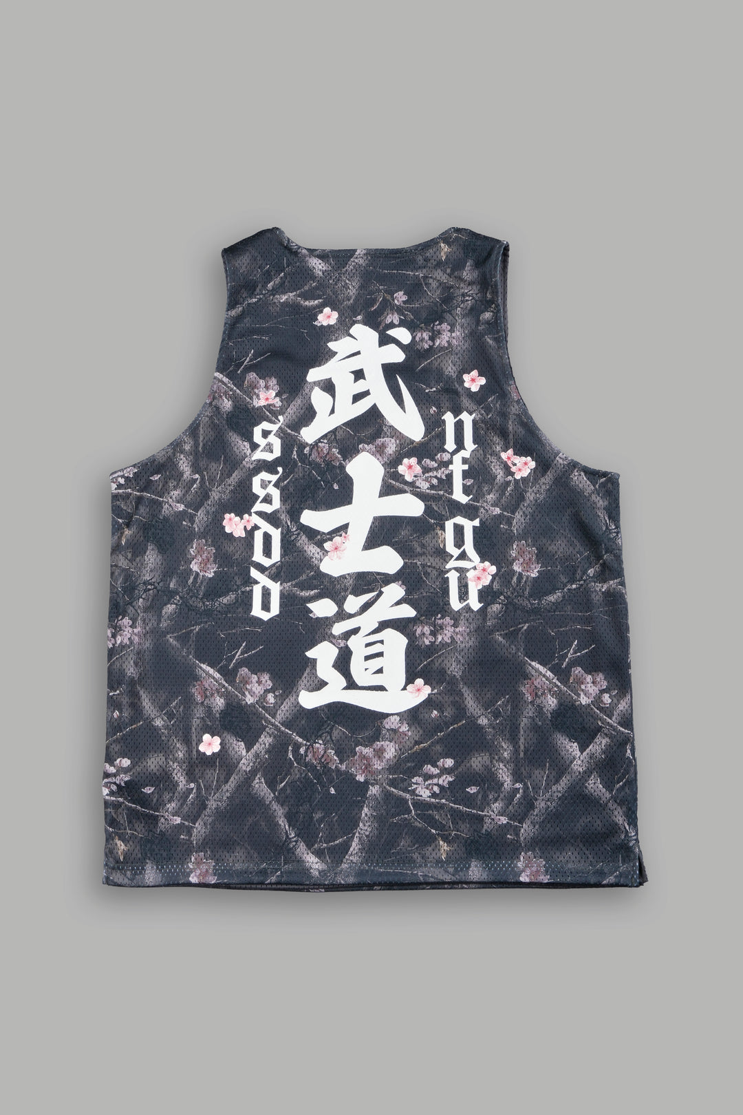 Shadow Blossom Reversible Bball Jersey In Slate Gray / All Of Us Camo