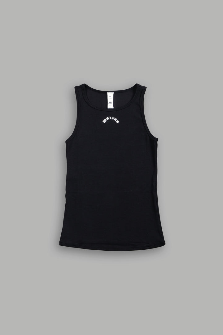 Chopper Gwen Classic Rib Tank in Black