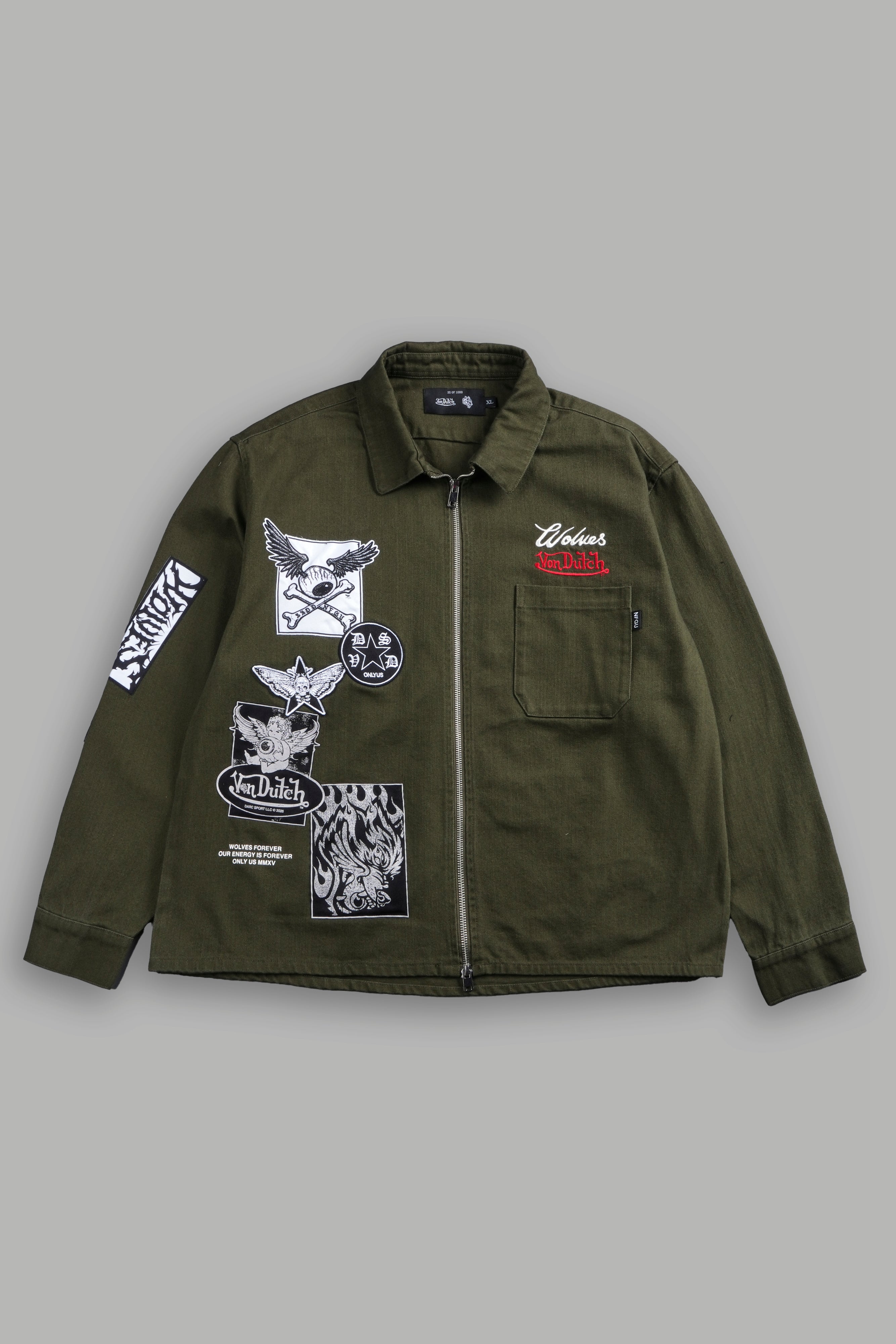 Darc Vice LS Vince Shirt in Olive