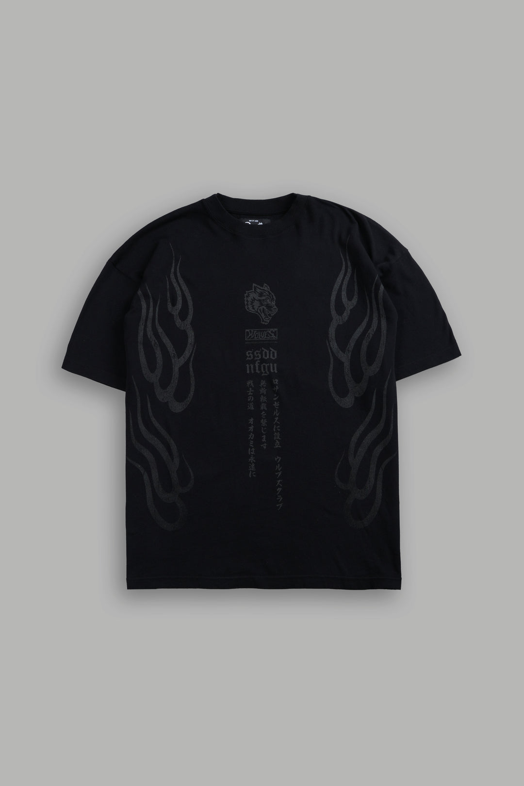 Gyomei Forever Premium Oversized Tee in Black