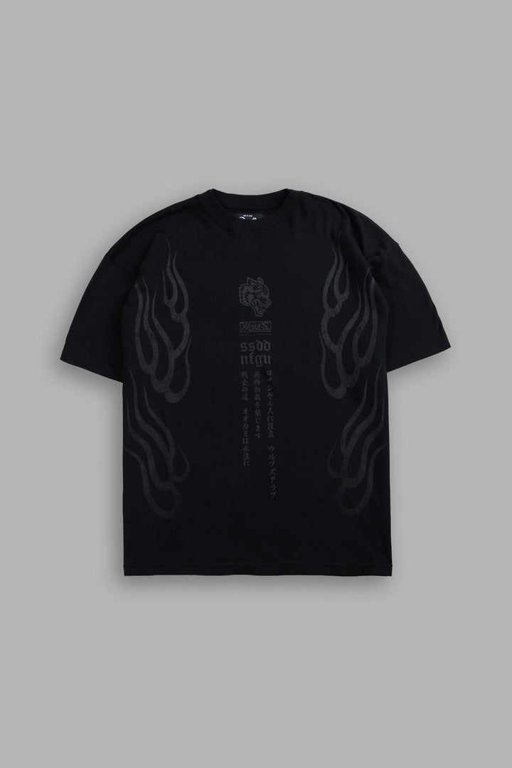 Gyomei Forever Premium Oversized Tee in Black