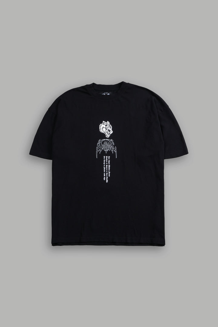 Kokushibo "Premium" Oversized Tee in Black