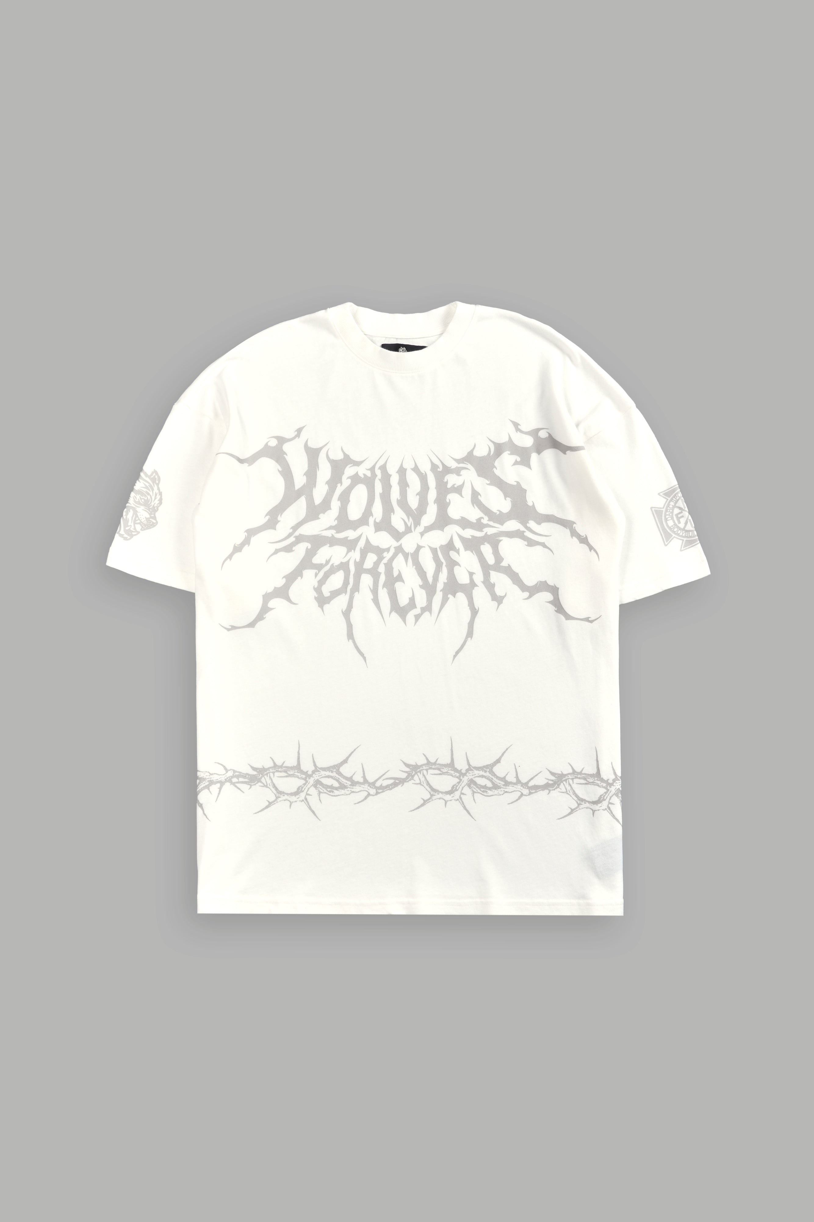 Surrounded by Thorns "Premium" Oversized Tee in Cream
