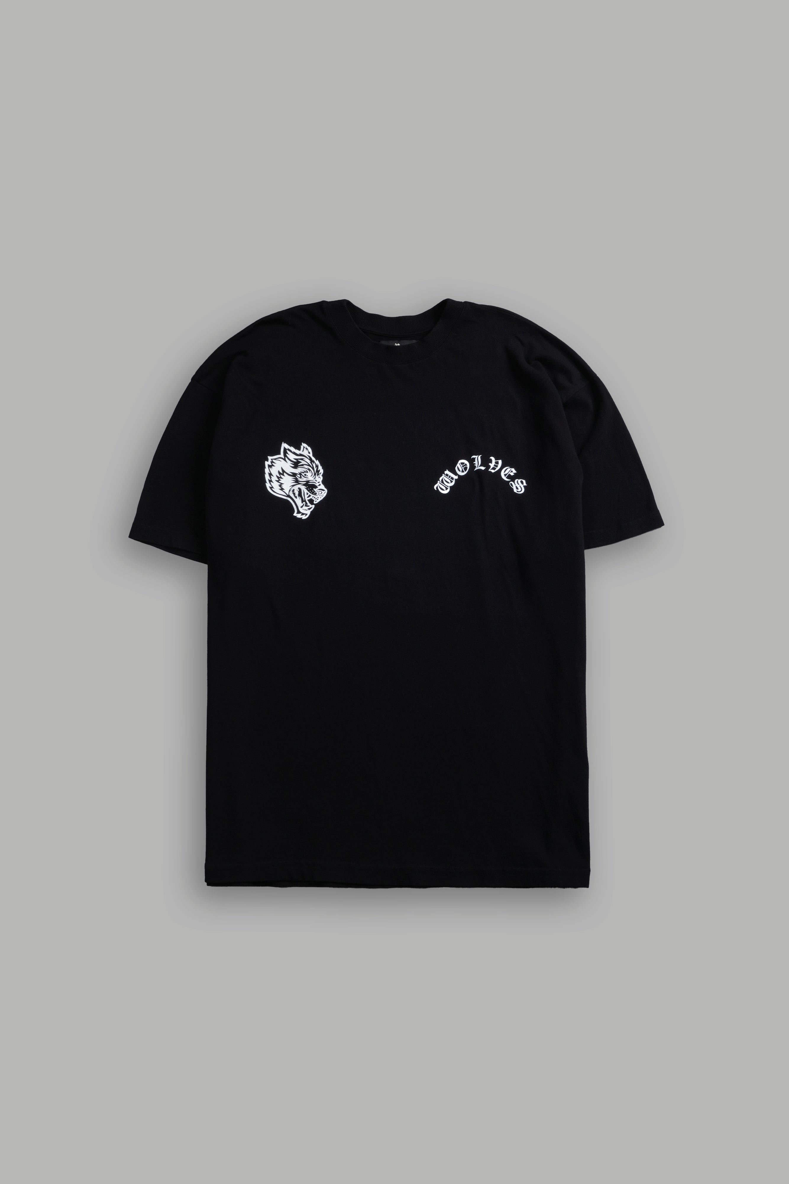 Not My Time "Premium" Oversized Tee in Black